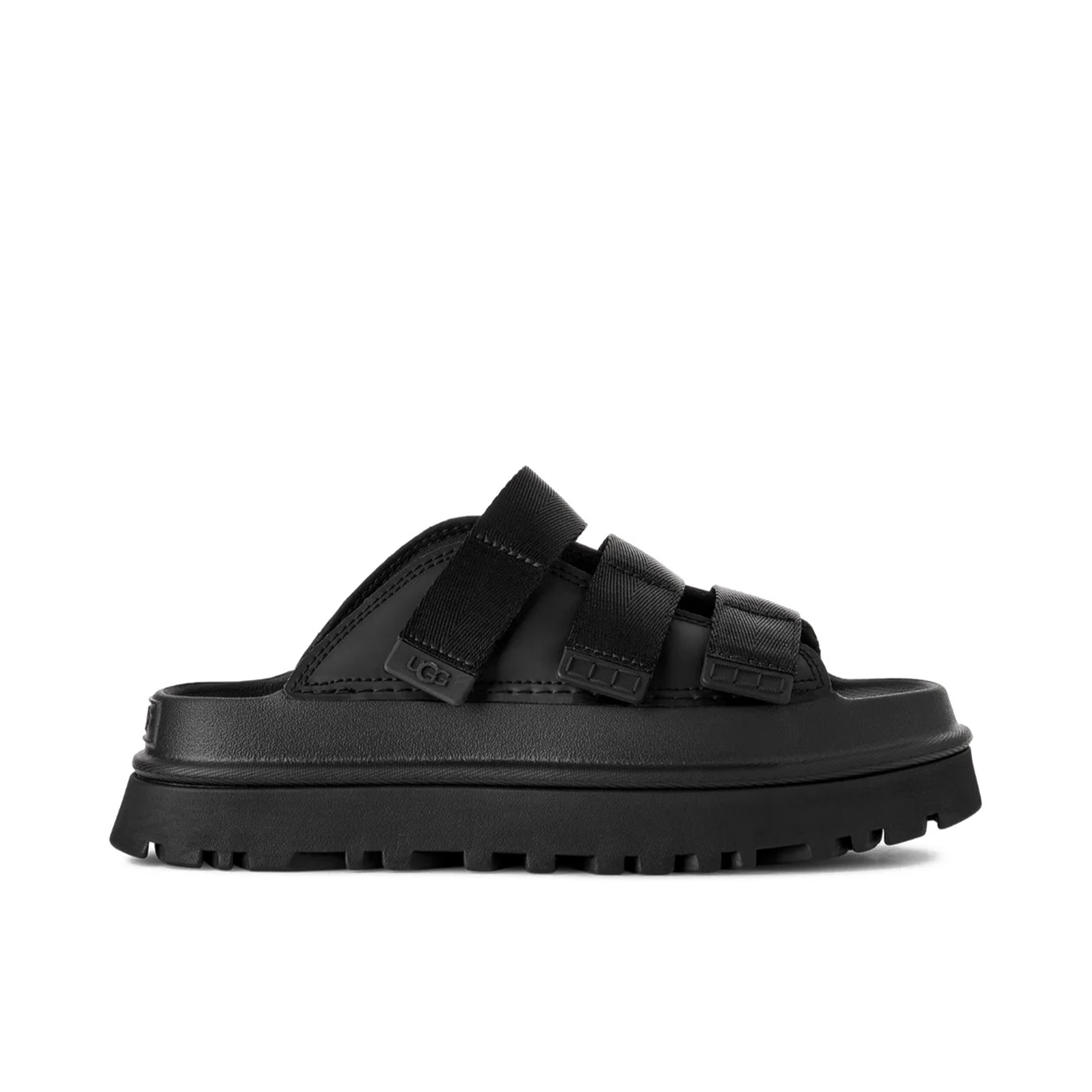 UGG GoldenGlow Slide Black Womens
