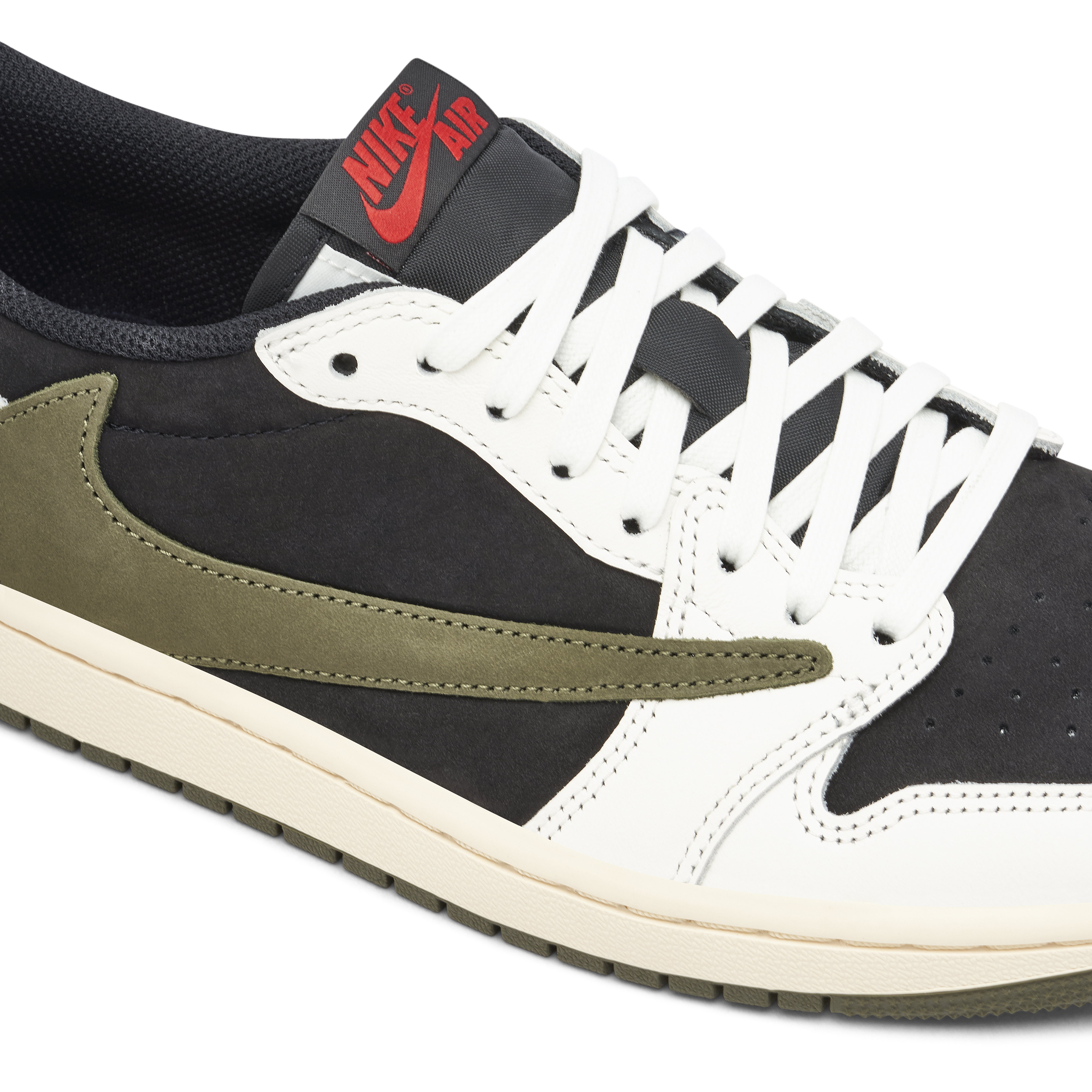 Air Jordan 1 Low OG SP x Travis Scott Olive Womens | DZ4137-106