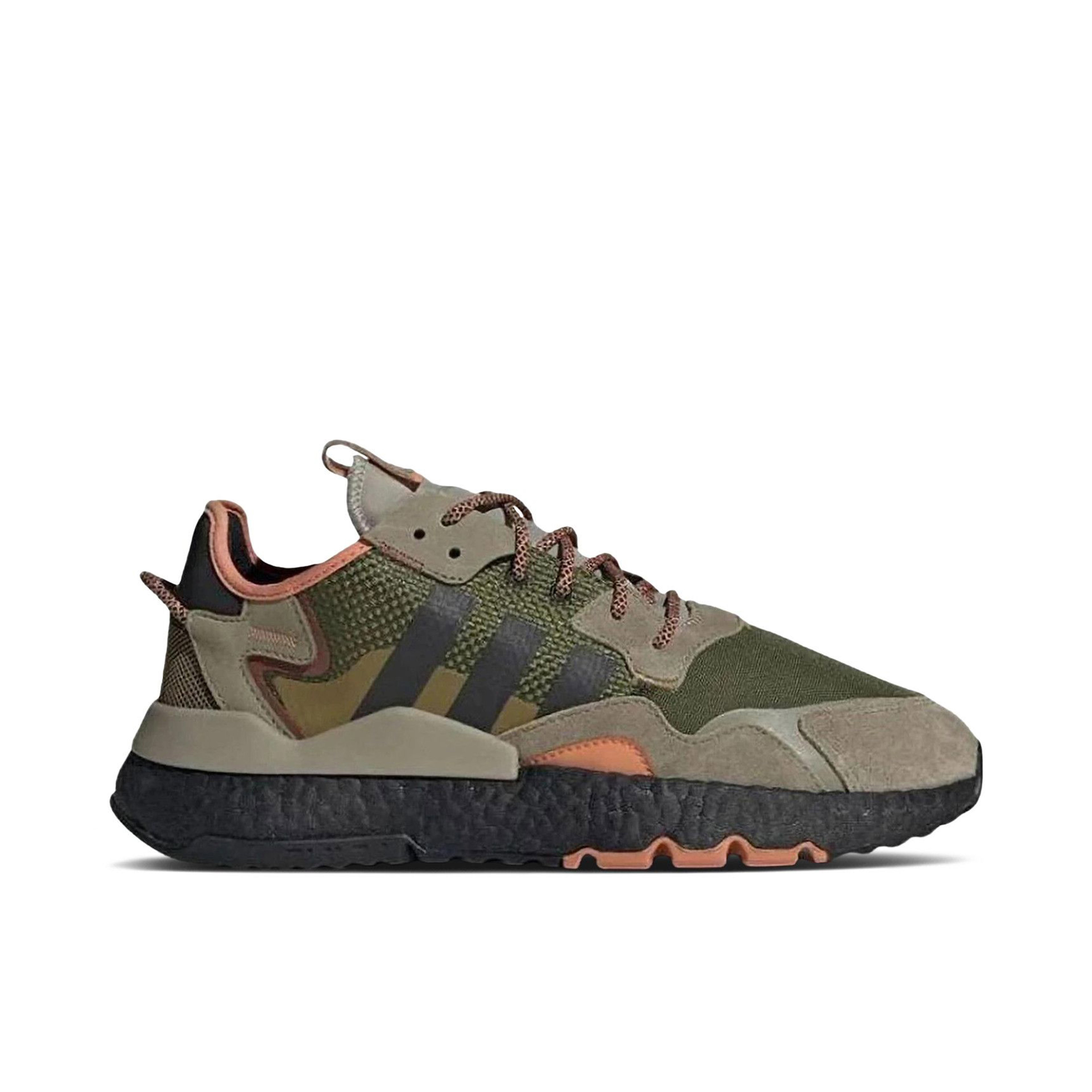 Adidas Nite Jogger Brown Dark Green