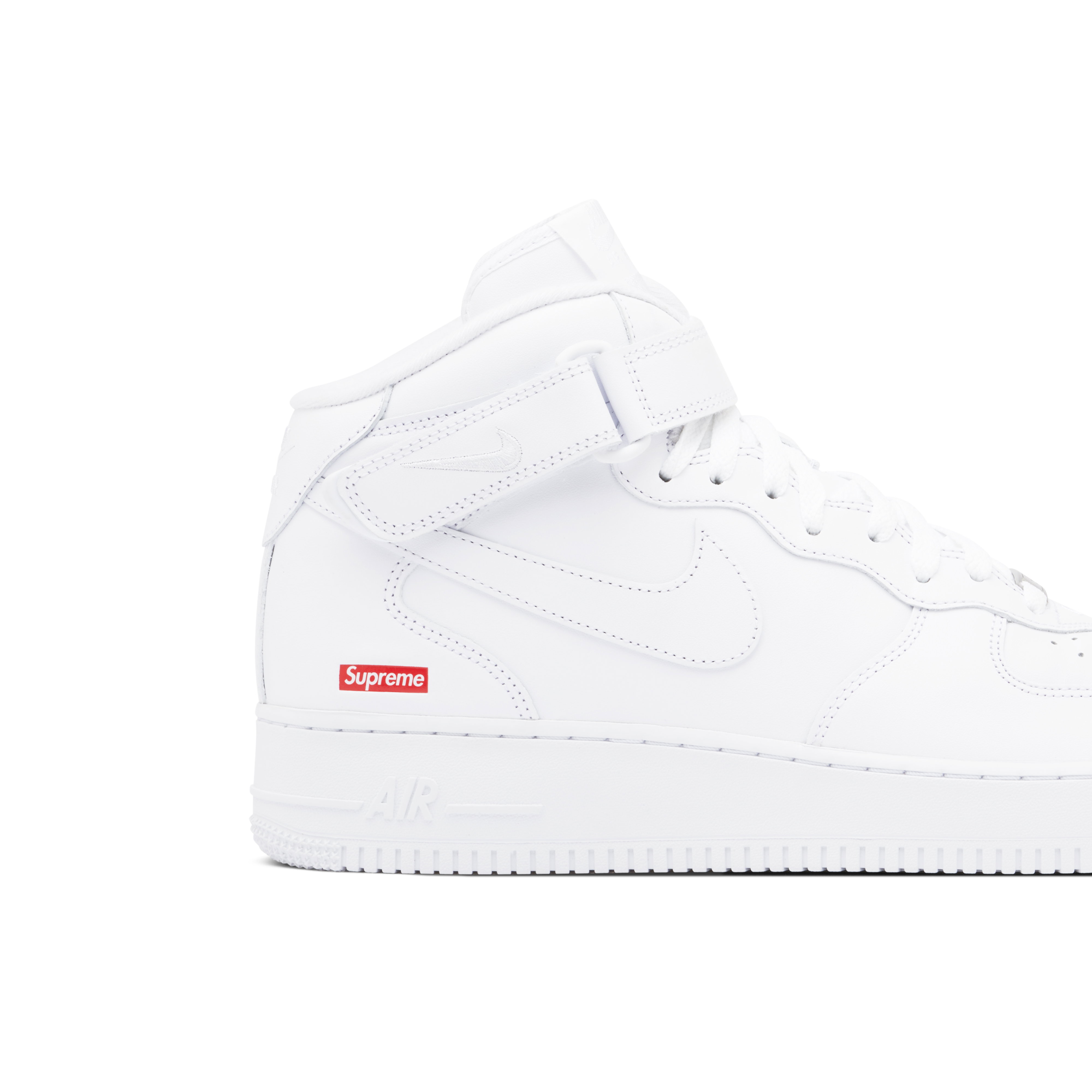Nike Air Force 1 Mid Supreme White | FZ8784-100 | Laced