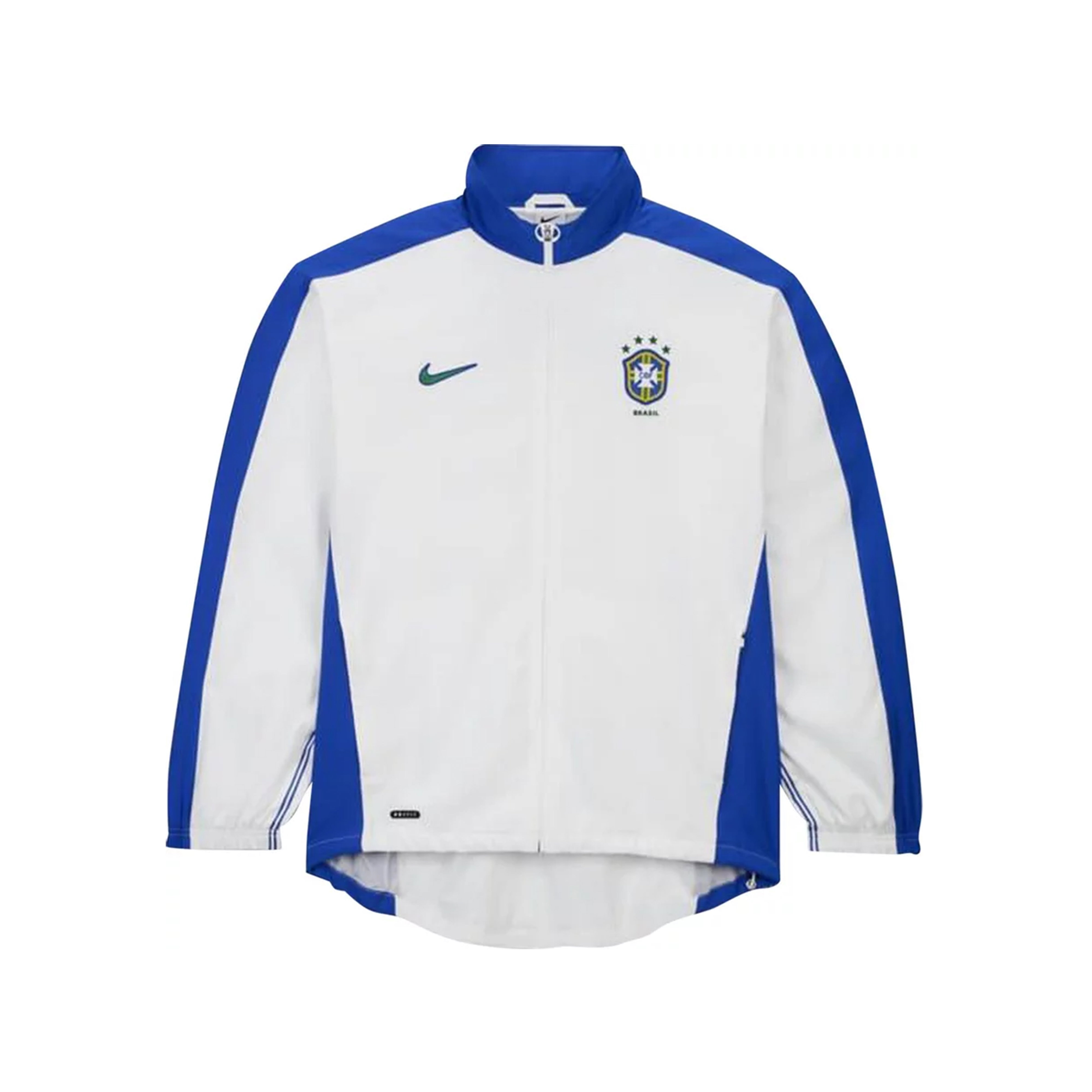 Nike Brazil 1998 Reissue Track Jacket White | FZ6681-100 | Laced