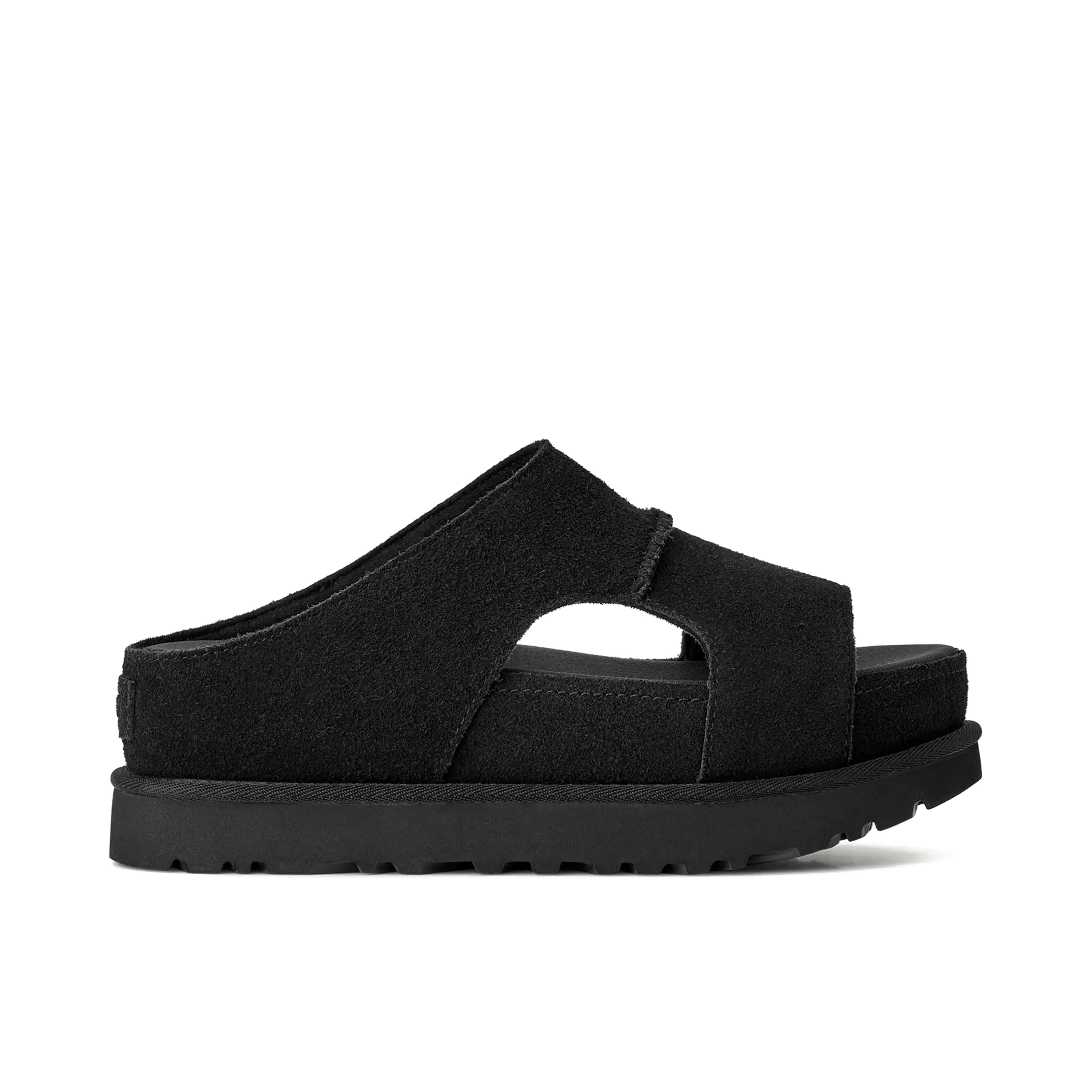 UGG Goldenstar Hi Cutout Slide Black Womens