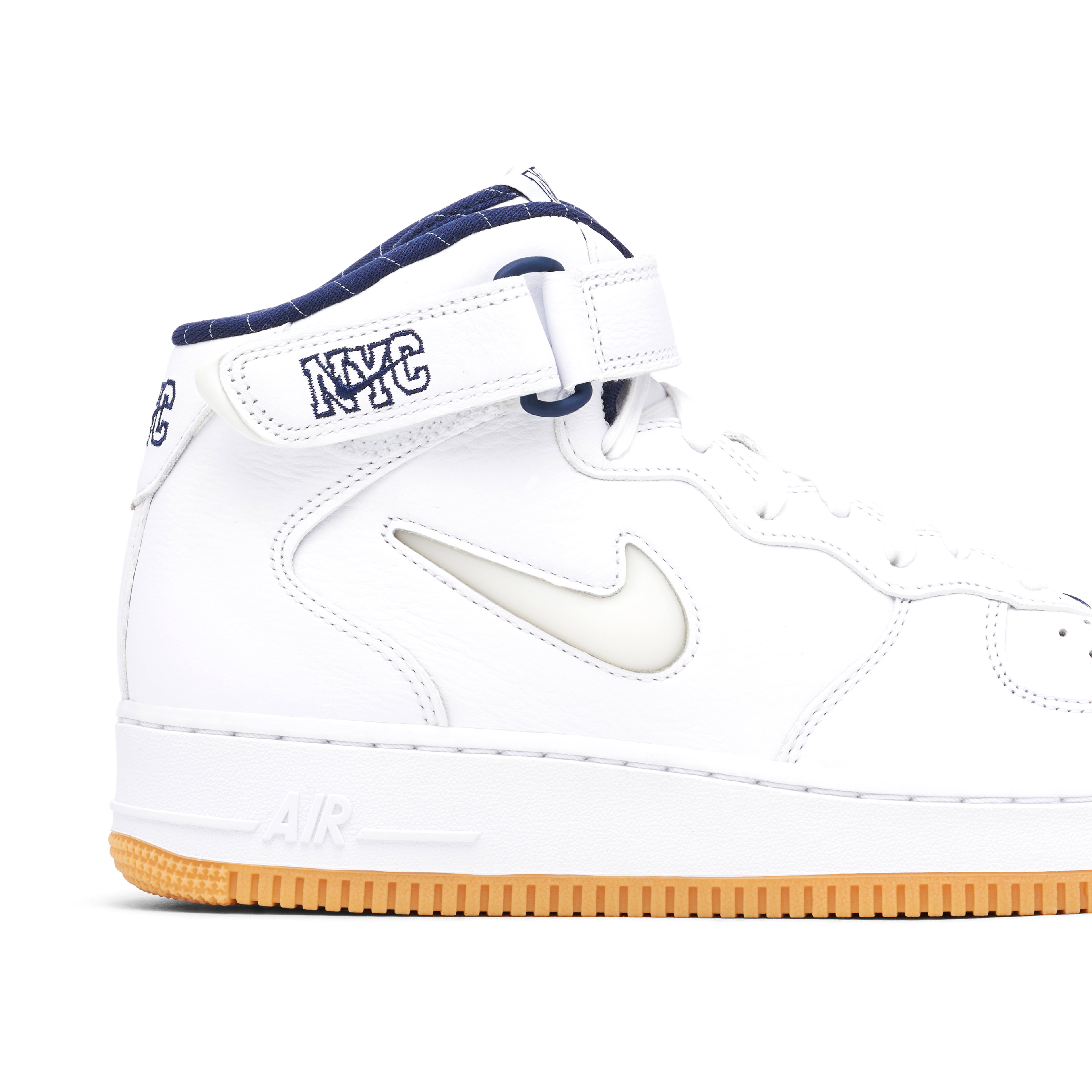 Nike Air Force 1 Mid Jewel NYC White Midnight Navy