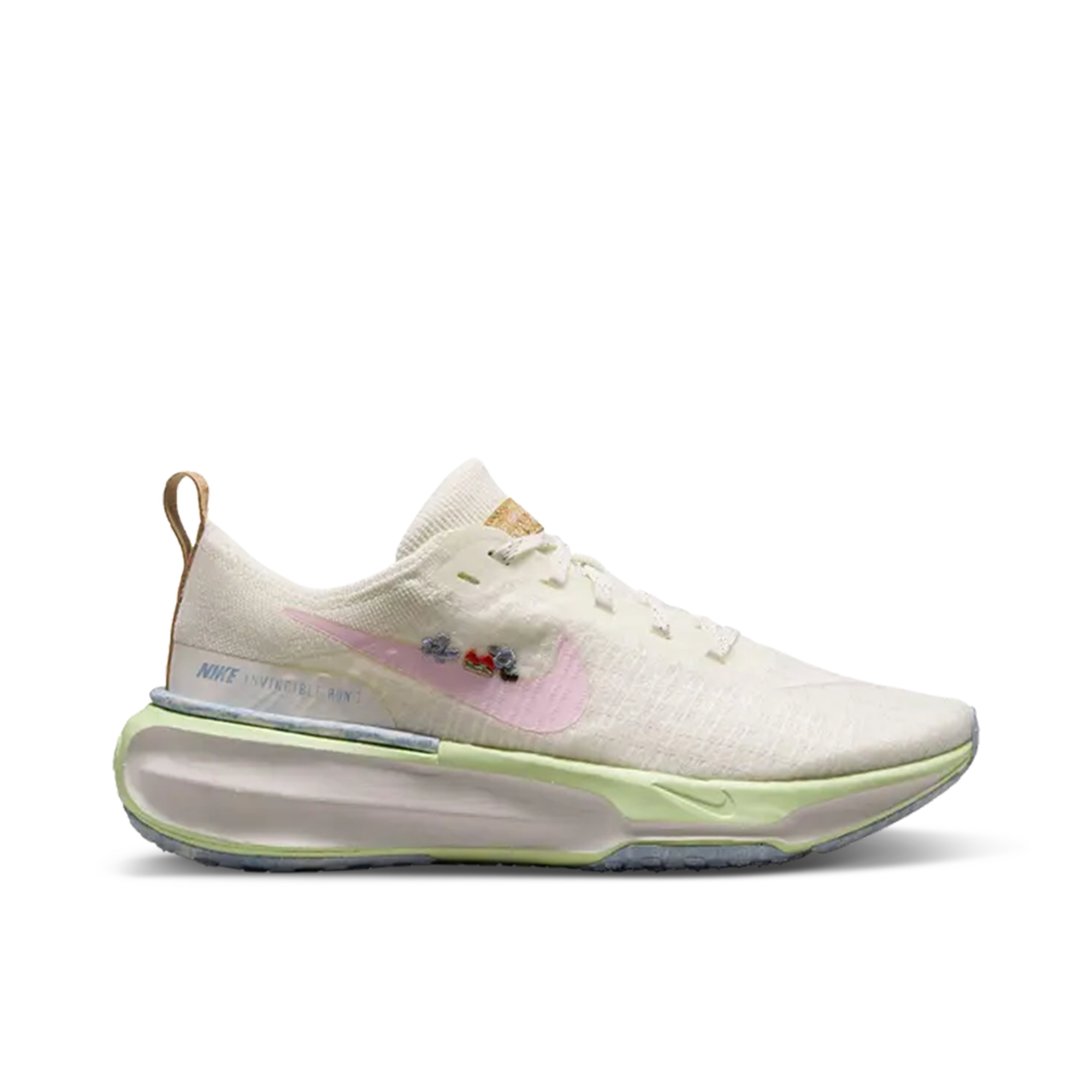 Nike ZoomX Invincible Run 3 Sail Pink Foam Barely Volt Womens