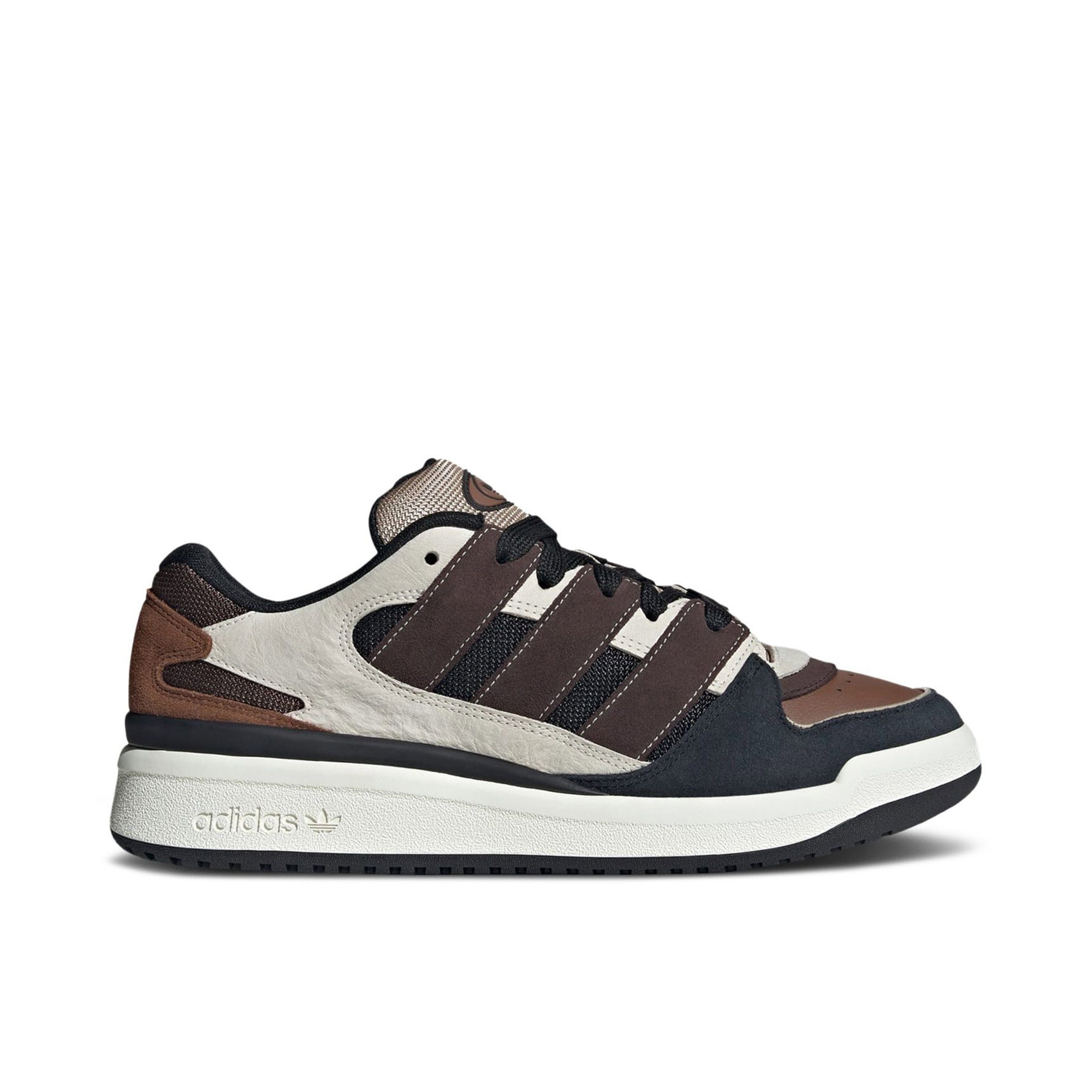 Adidas Forum Puffed Off White Dark Brown Black