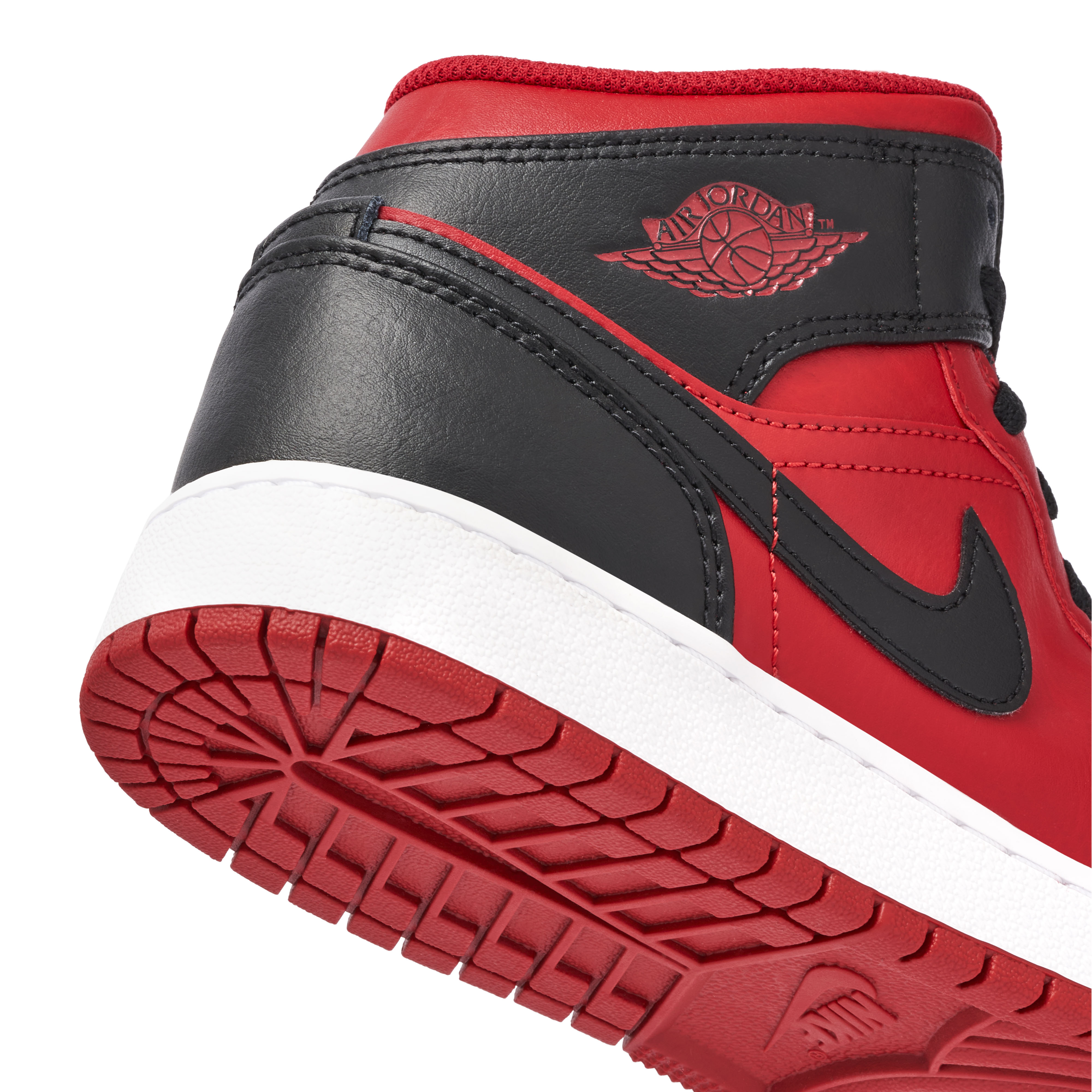 Air Jordan 1 Mid Reverse Bred 2022 GS | 554725-660 | Laced