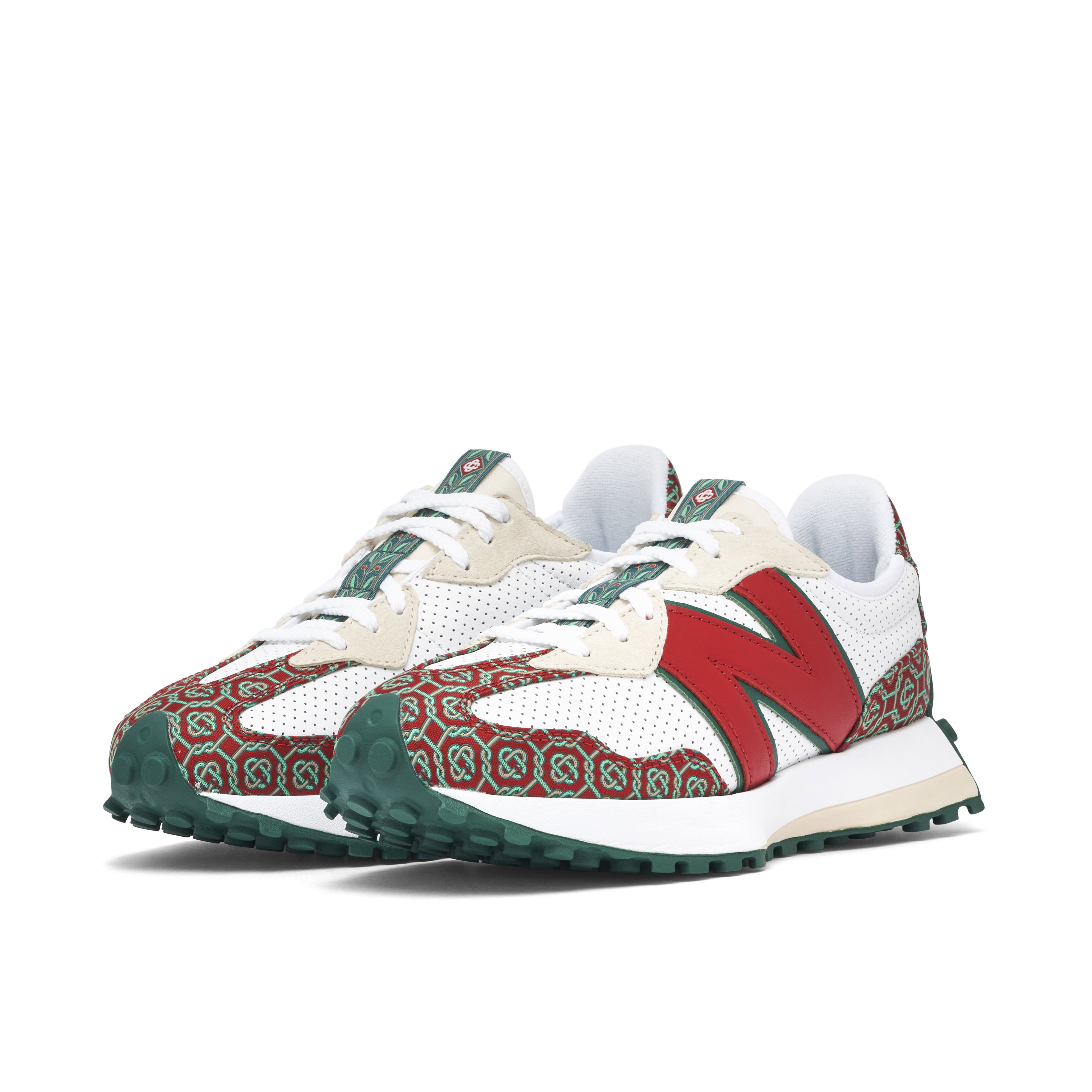 Casablanca x New Balance 327 Red Monogram | MS327CAA | Laced