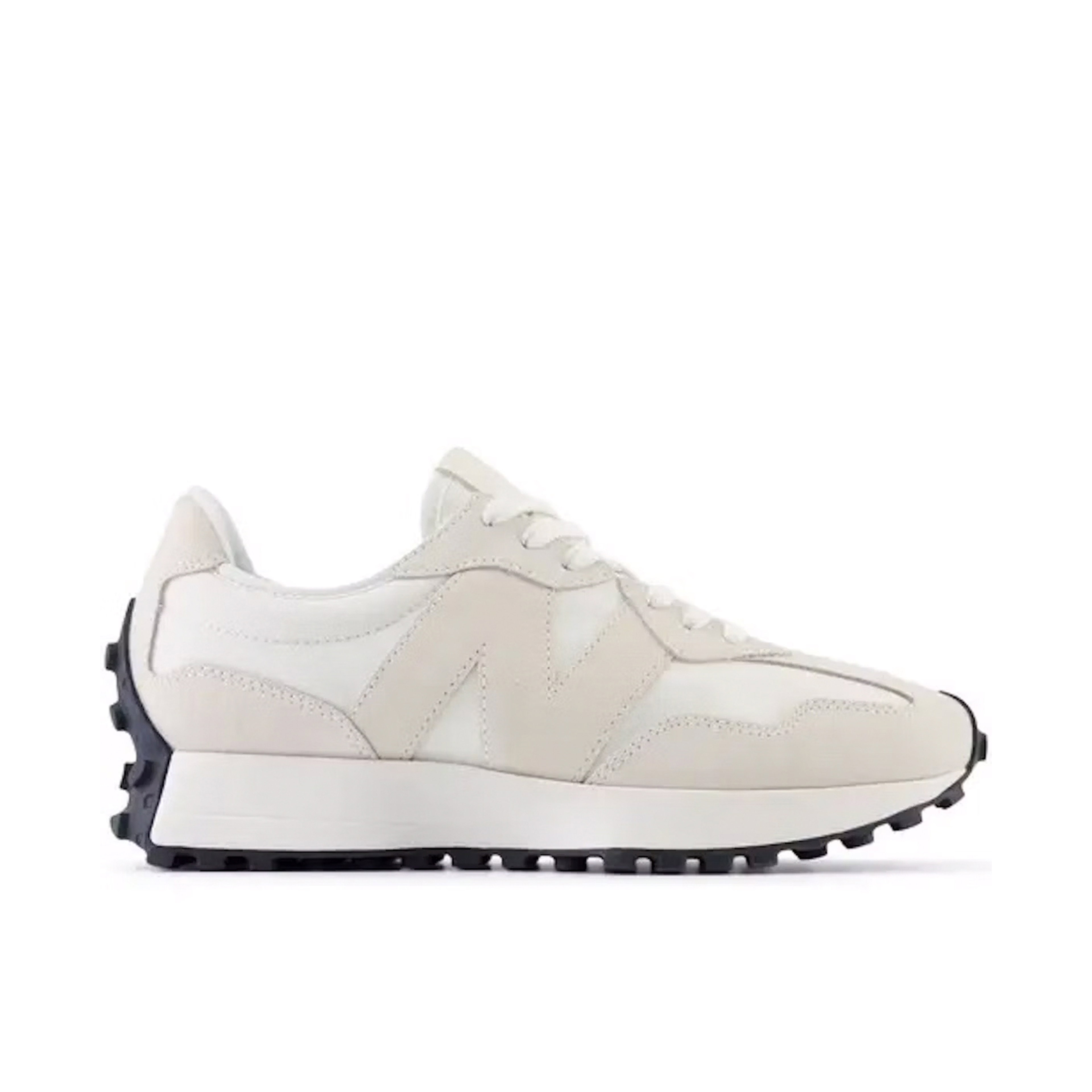 New Balance 327 White Sea Salt Suede Womens