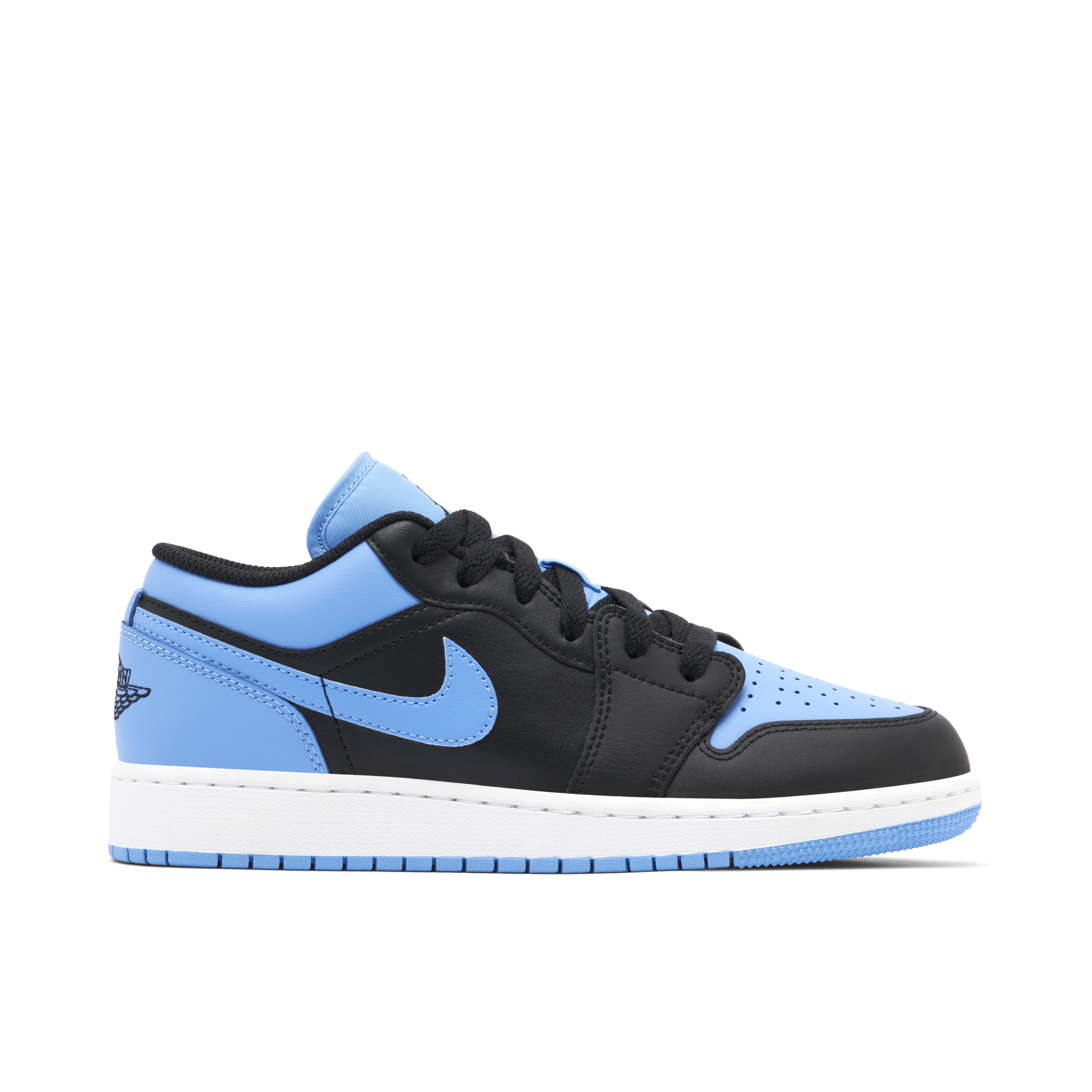 Air Jordan 1 Low Black University Blue GS | 553560-041 | Laced