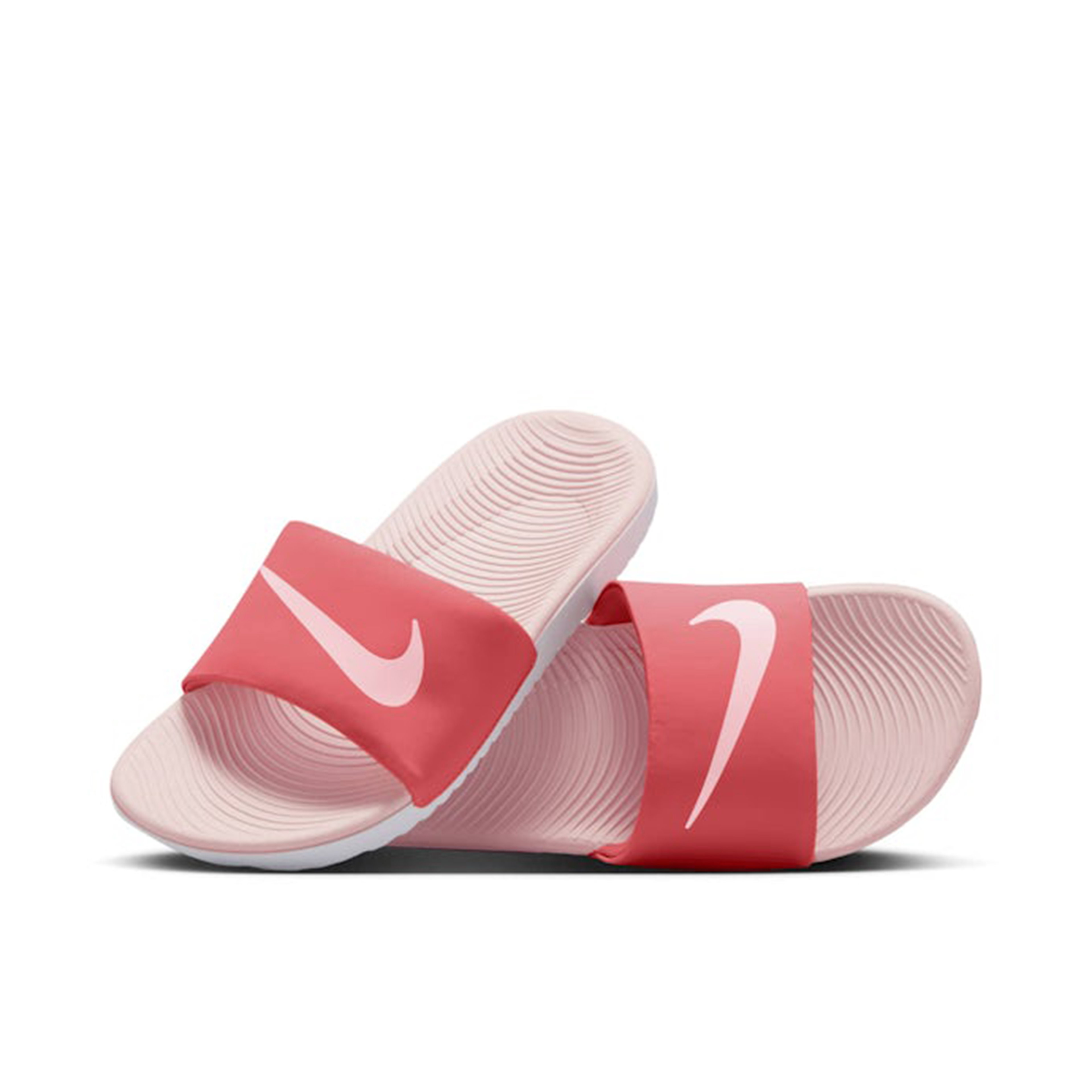 Nike Kawa Slide Magic Ember White Echo Pink GS