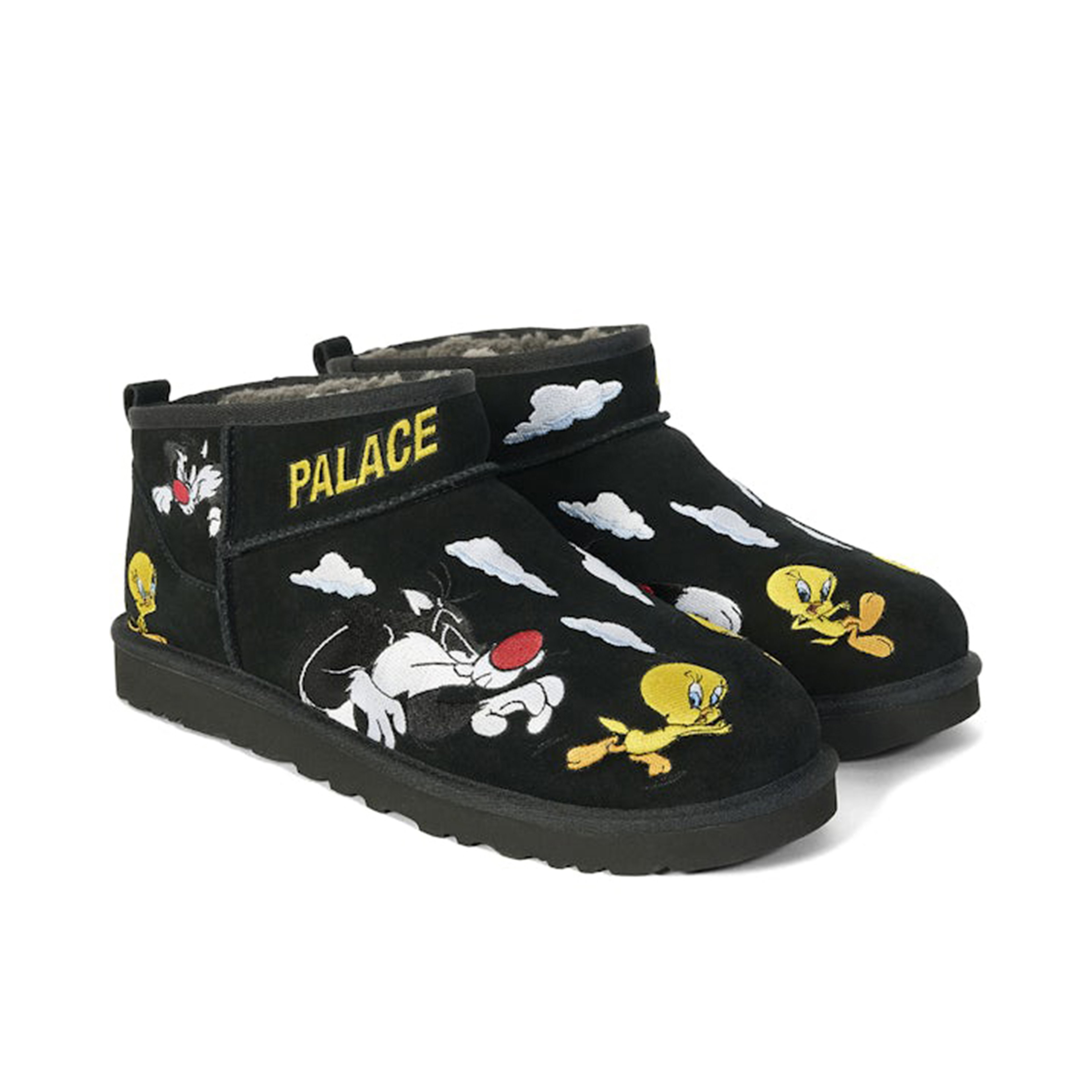 UGG Classic Ultra Mini Boot Palace x Looney Tunes Black