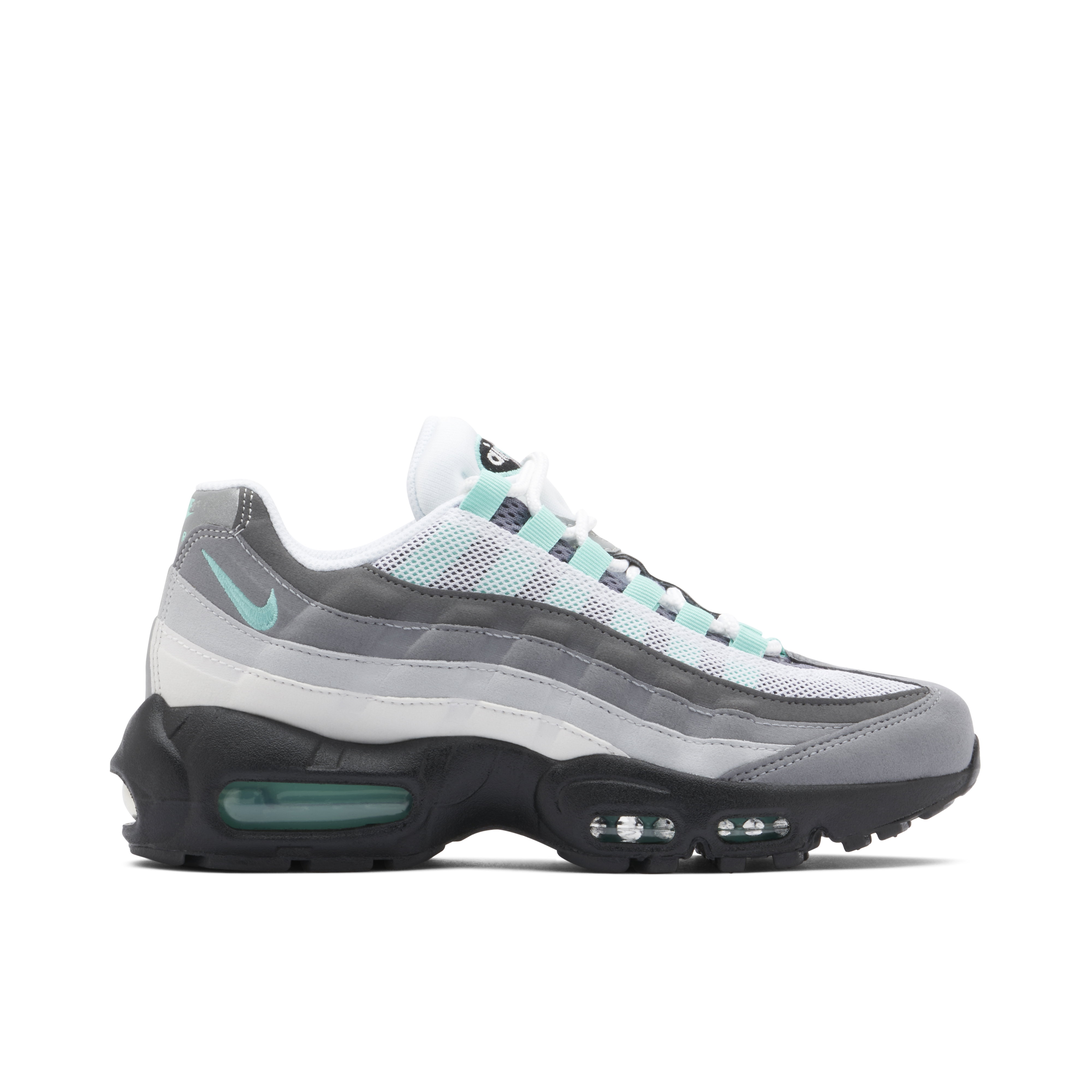 Nike Air Max 95 OG Big Bubble Black Medium Olive Womens | HJ5996