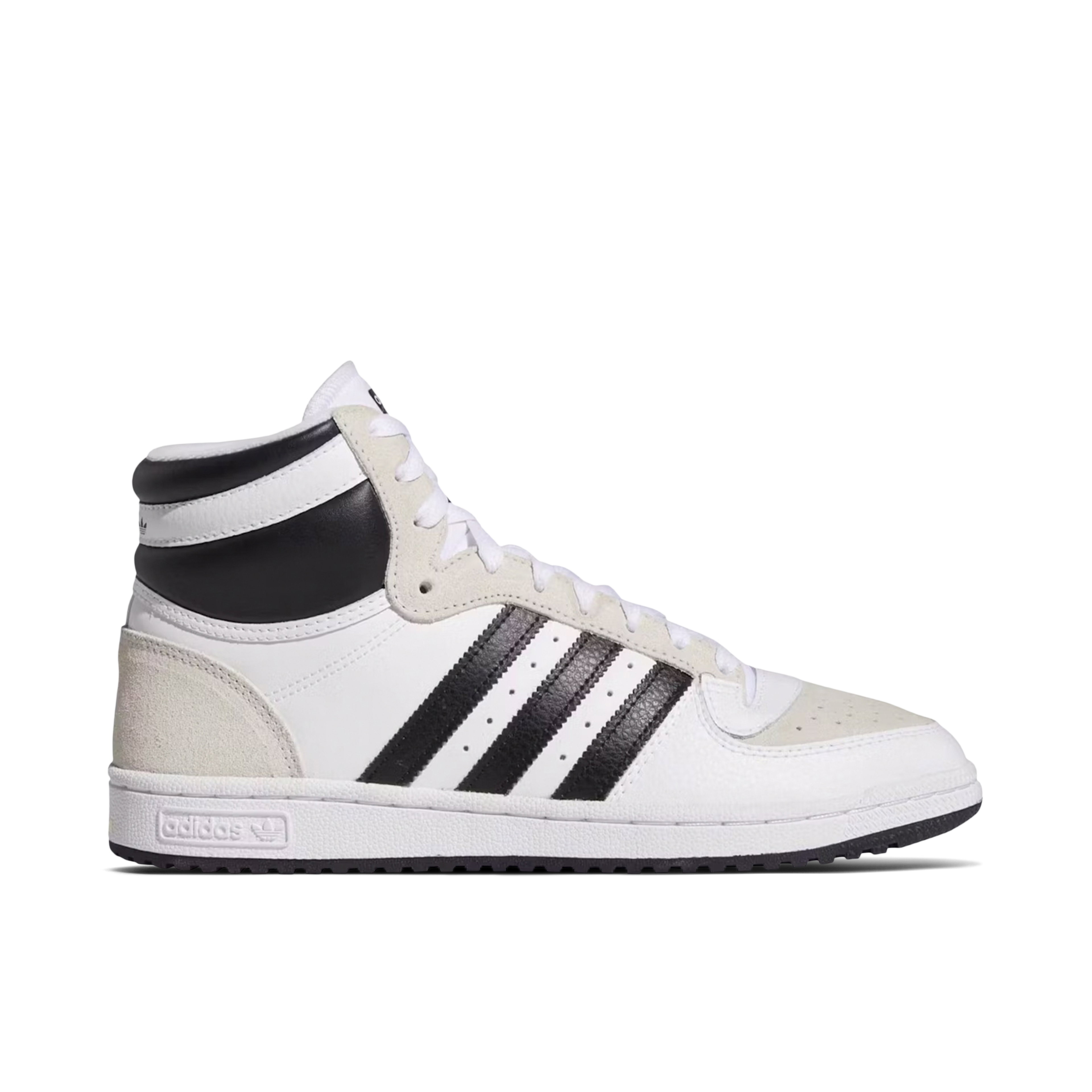 Adidas Top Ten Hi White Black Taupe