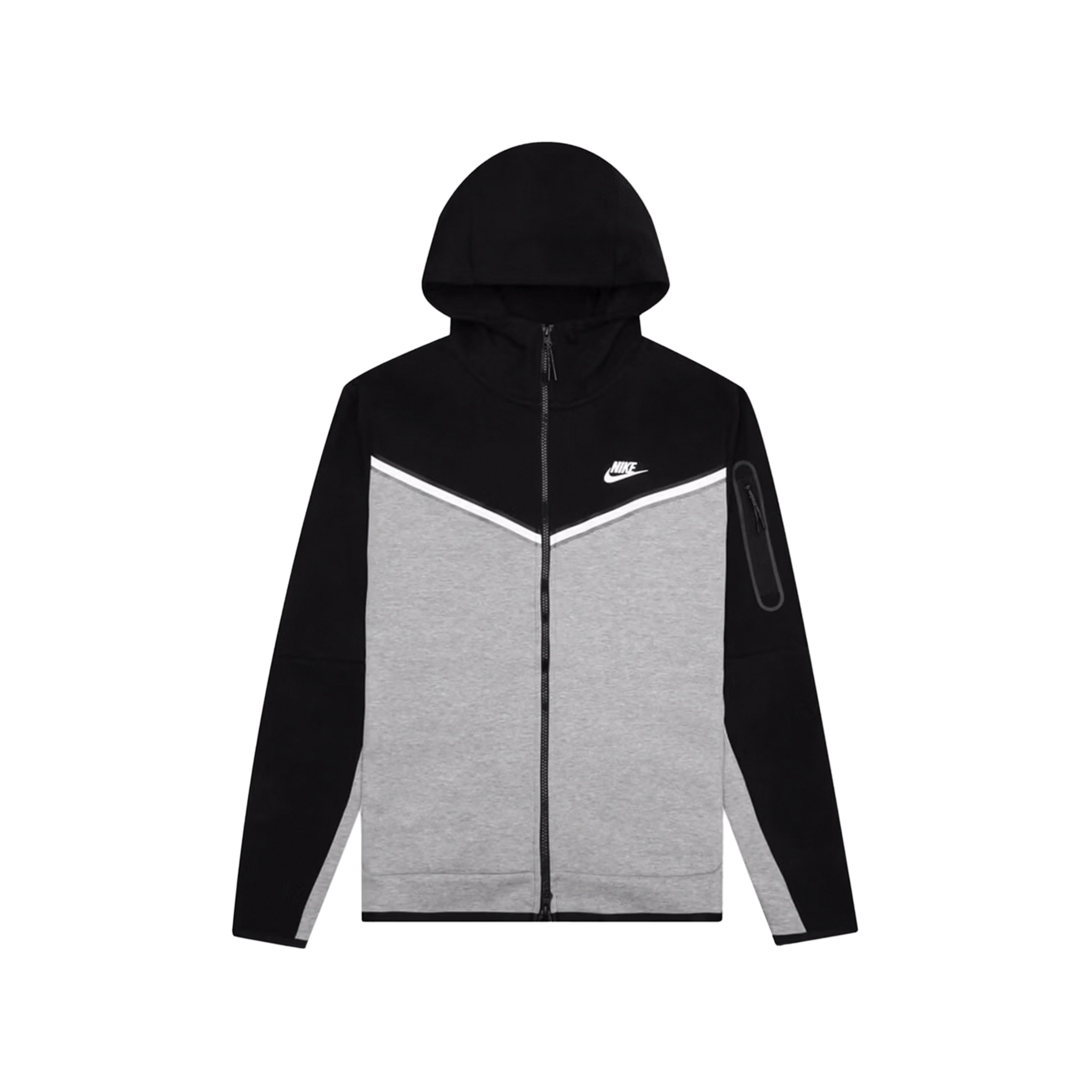Nike Sportswear Tech Fleece Full-Zip Hoodie Black/Dark Grey