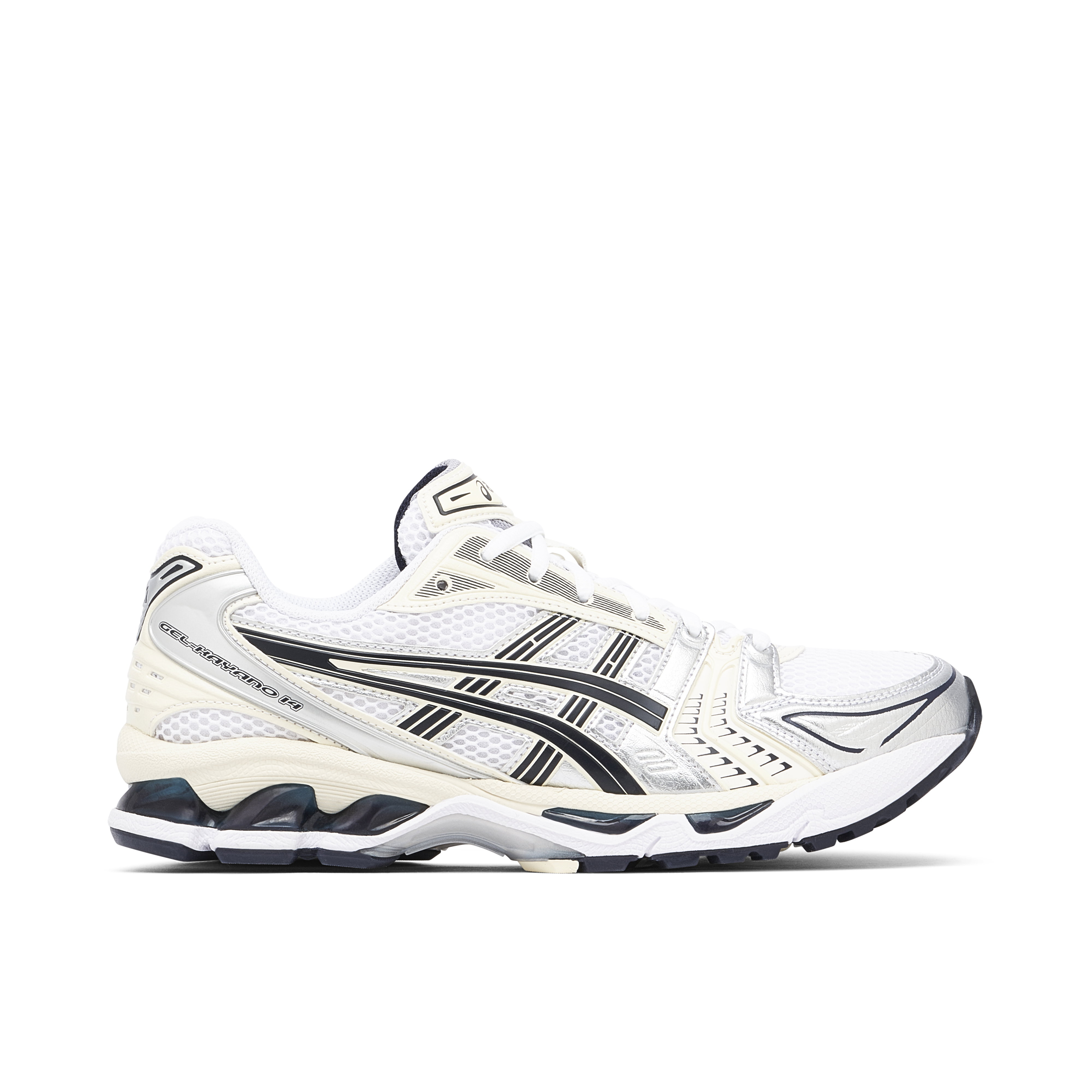 ASICS Gel-Kayano 14 White Midnight Womens | 1202A056-109 | Laced