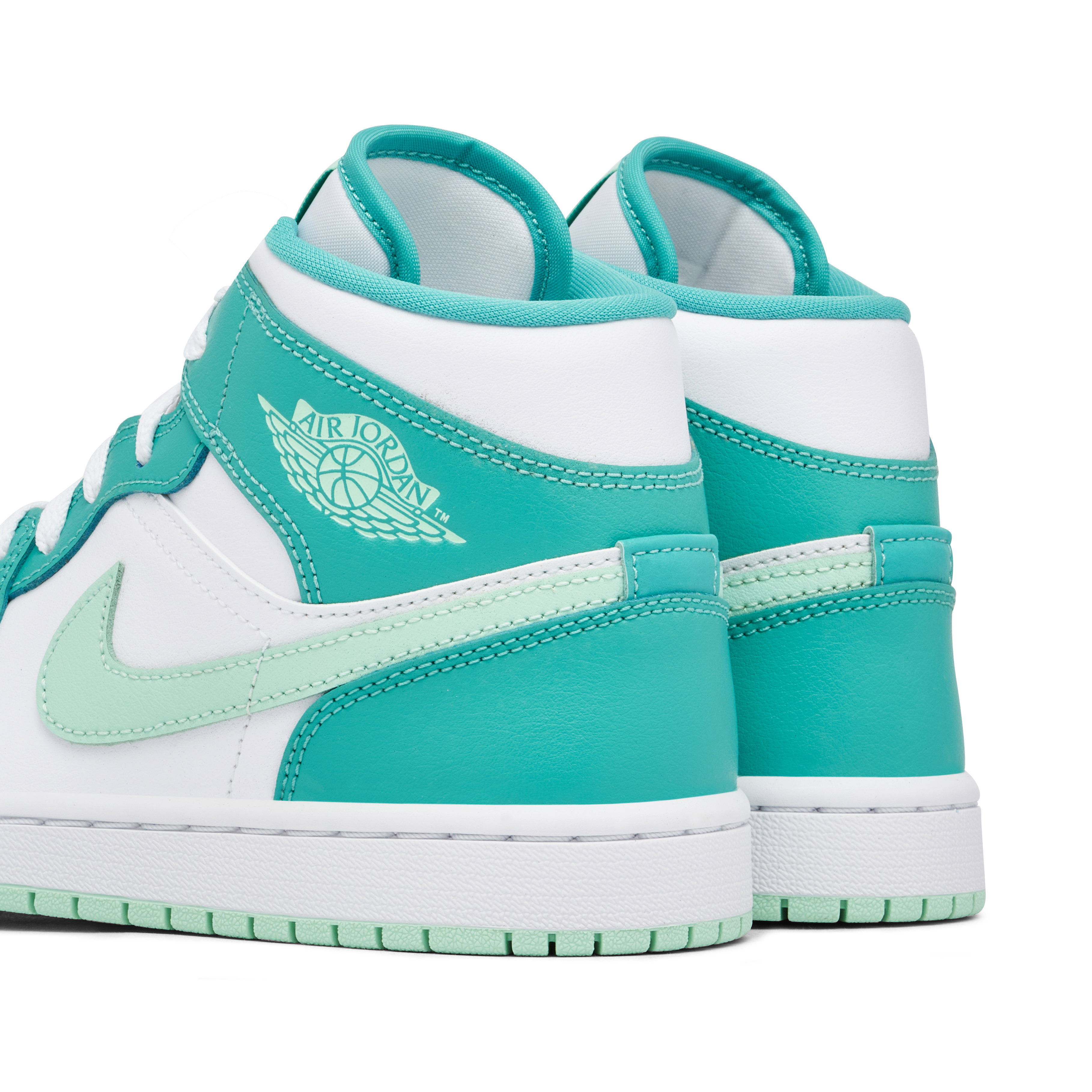 Air Jordan 1 Mid Island Green Femme