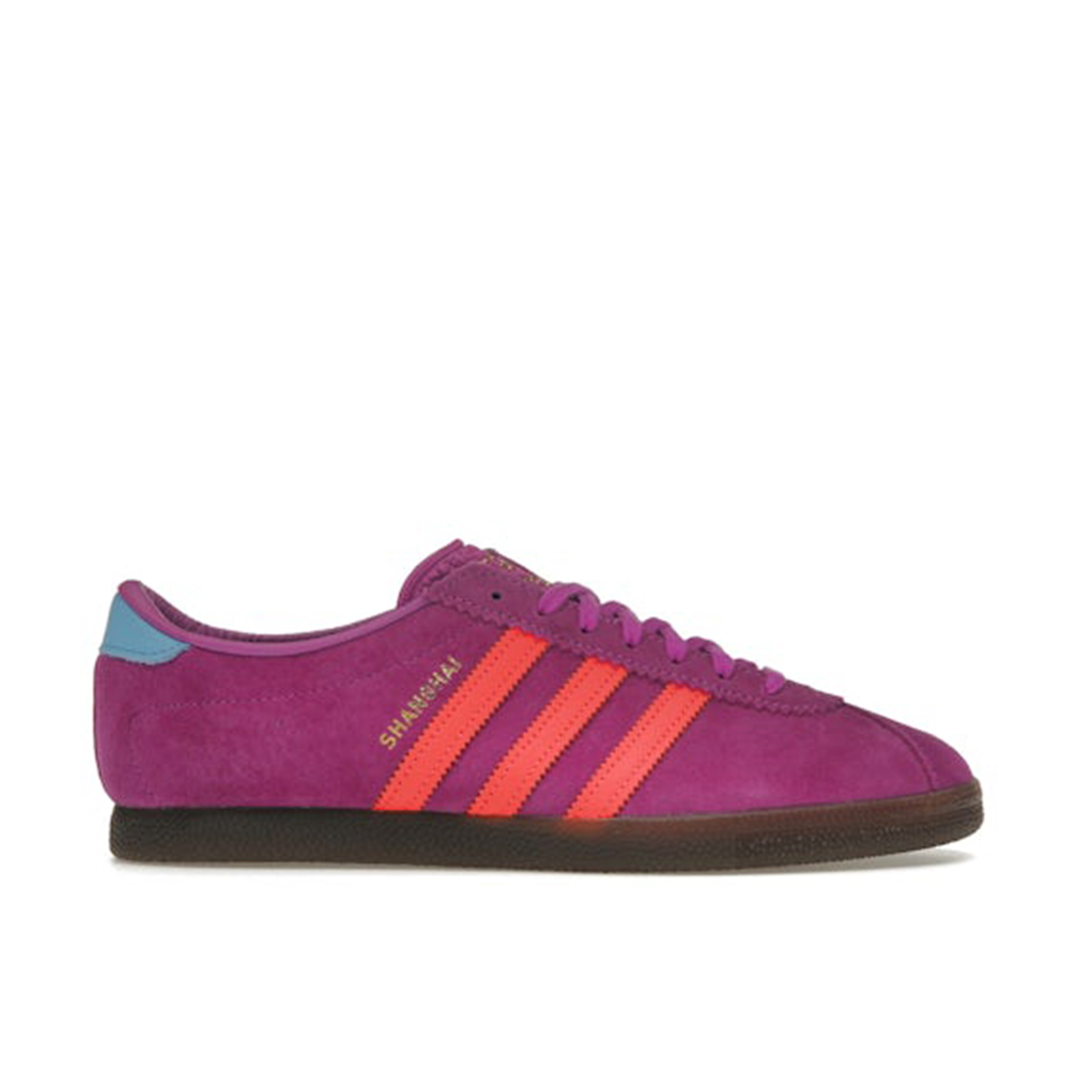 Adidas Shanghai size? Exclusive Purple Burst | JS1372 | Laced
