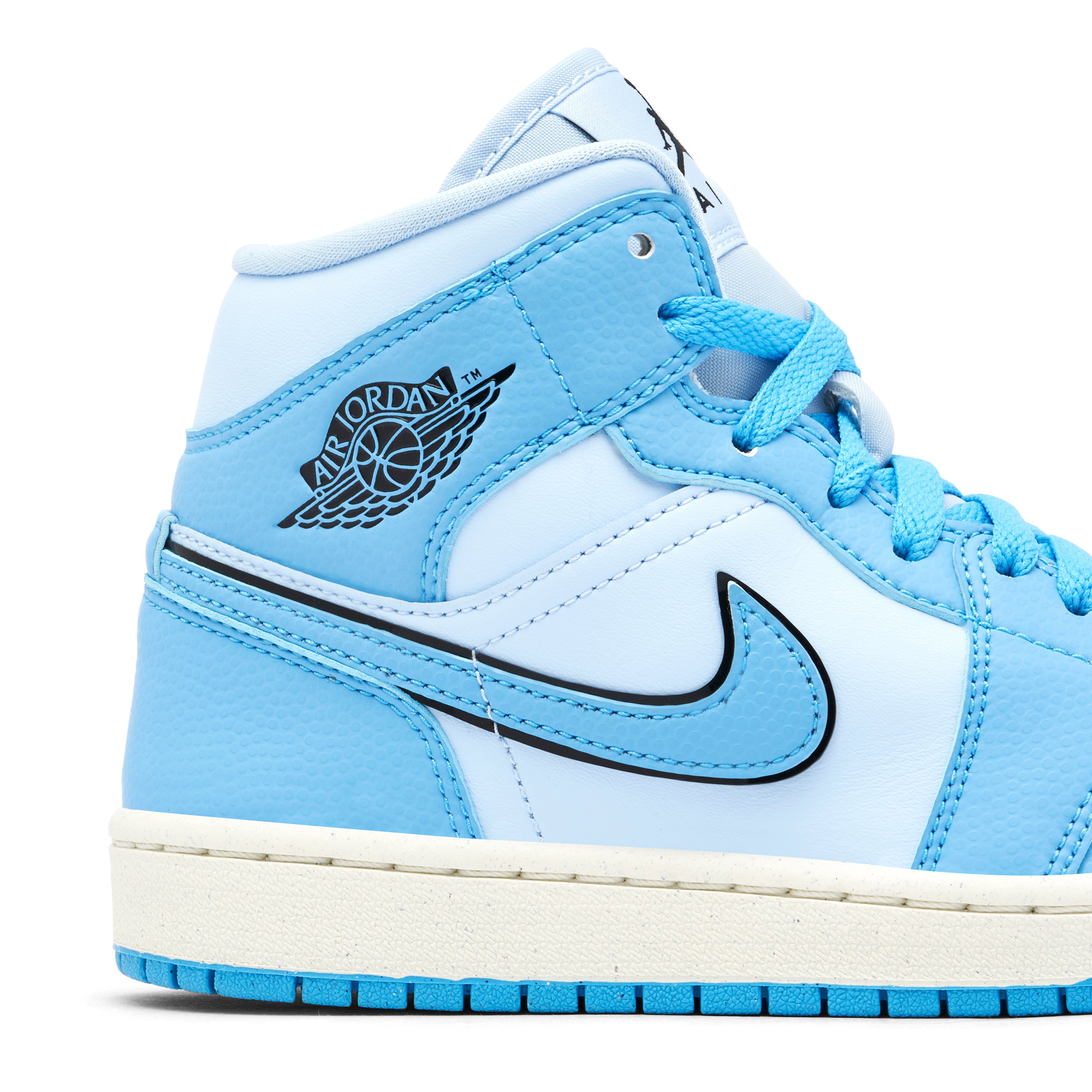 Air Jordan 1 Mid Ice Blue Femme