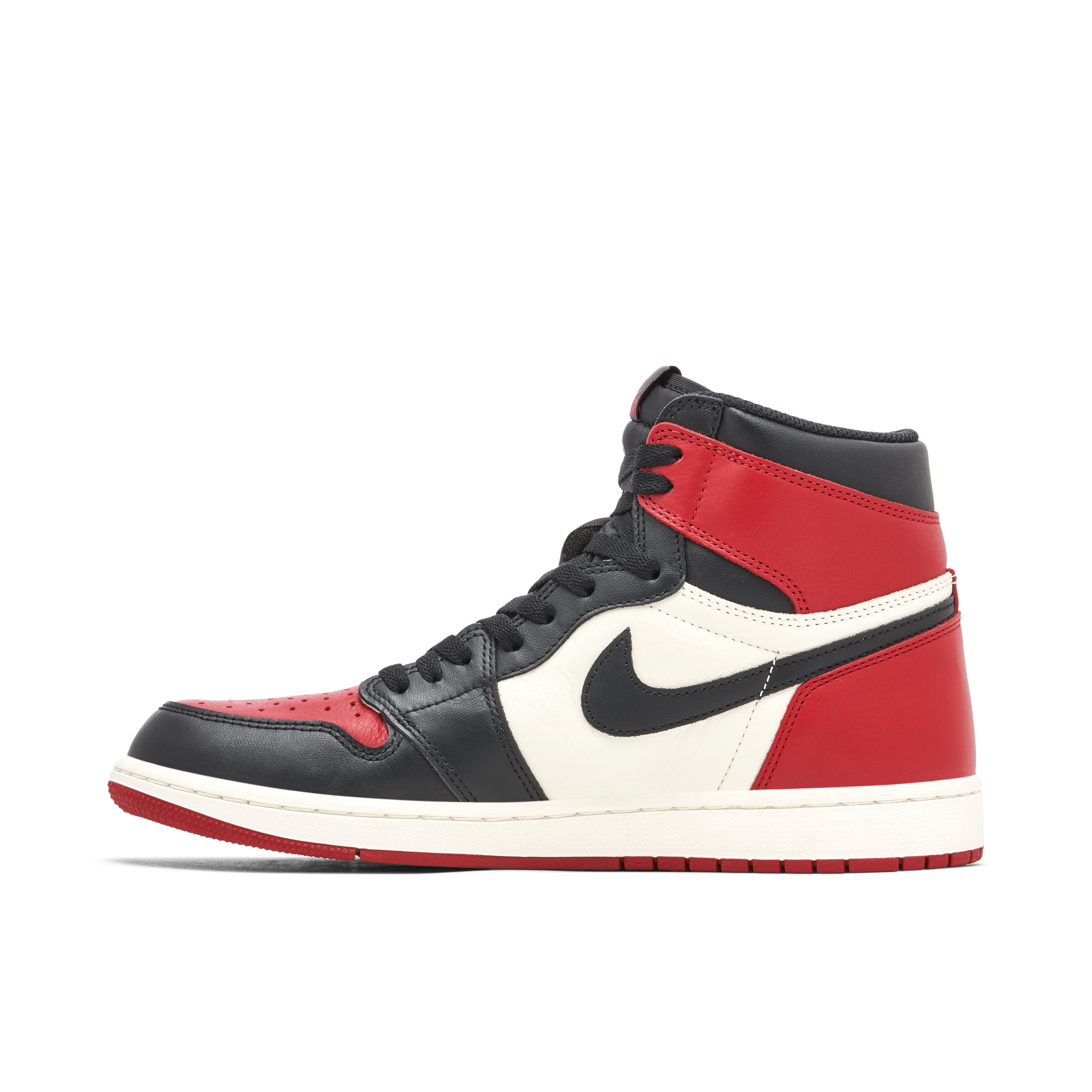 靴 Air Jordan 1 Retro High OG Bred Toe 26cm Air Jordan 1 Retro High OG Bred Toe | 555088-610 | Laced