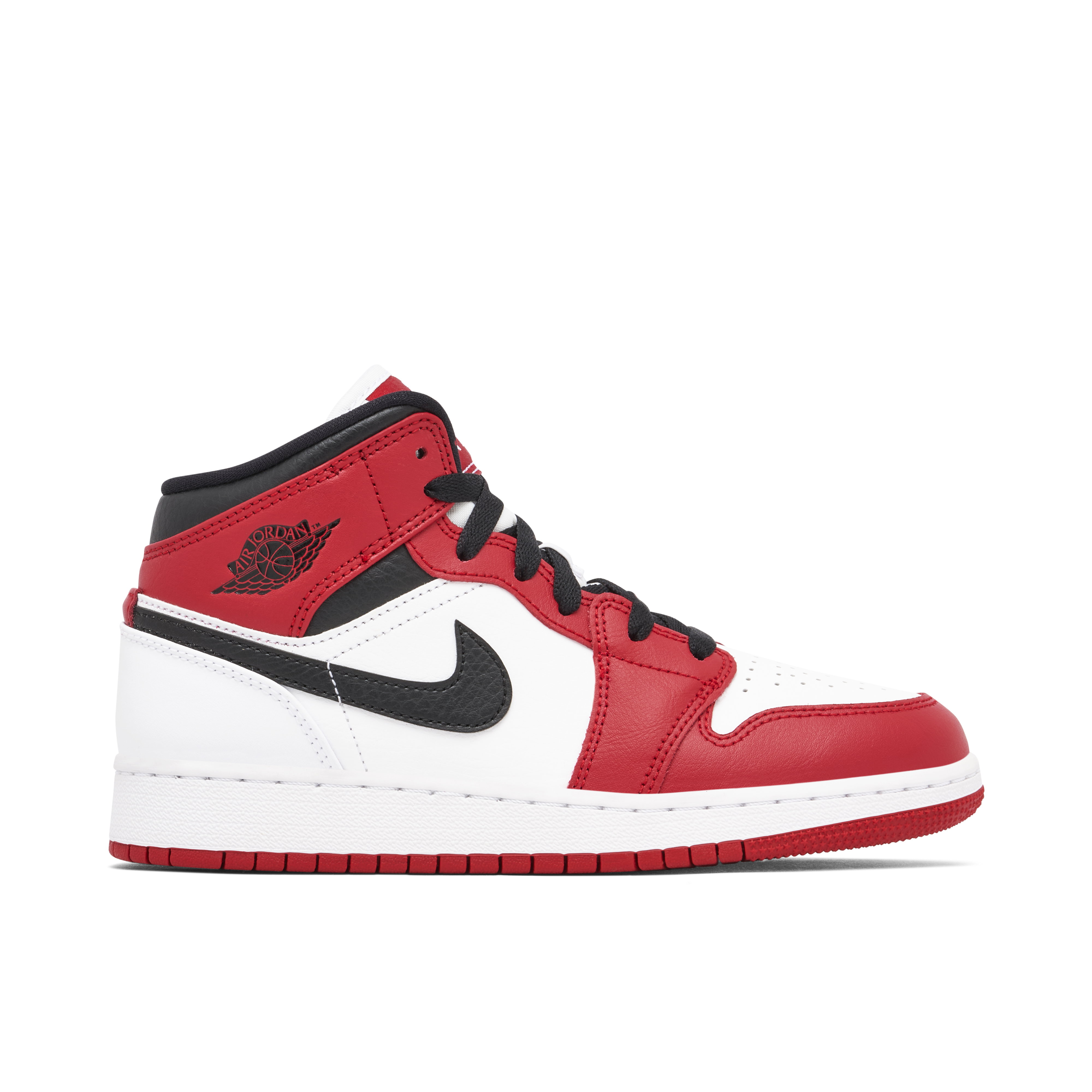 Air Jordan 1 Mid GS Chicago | 554725-173 | Laced