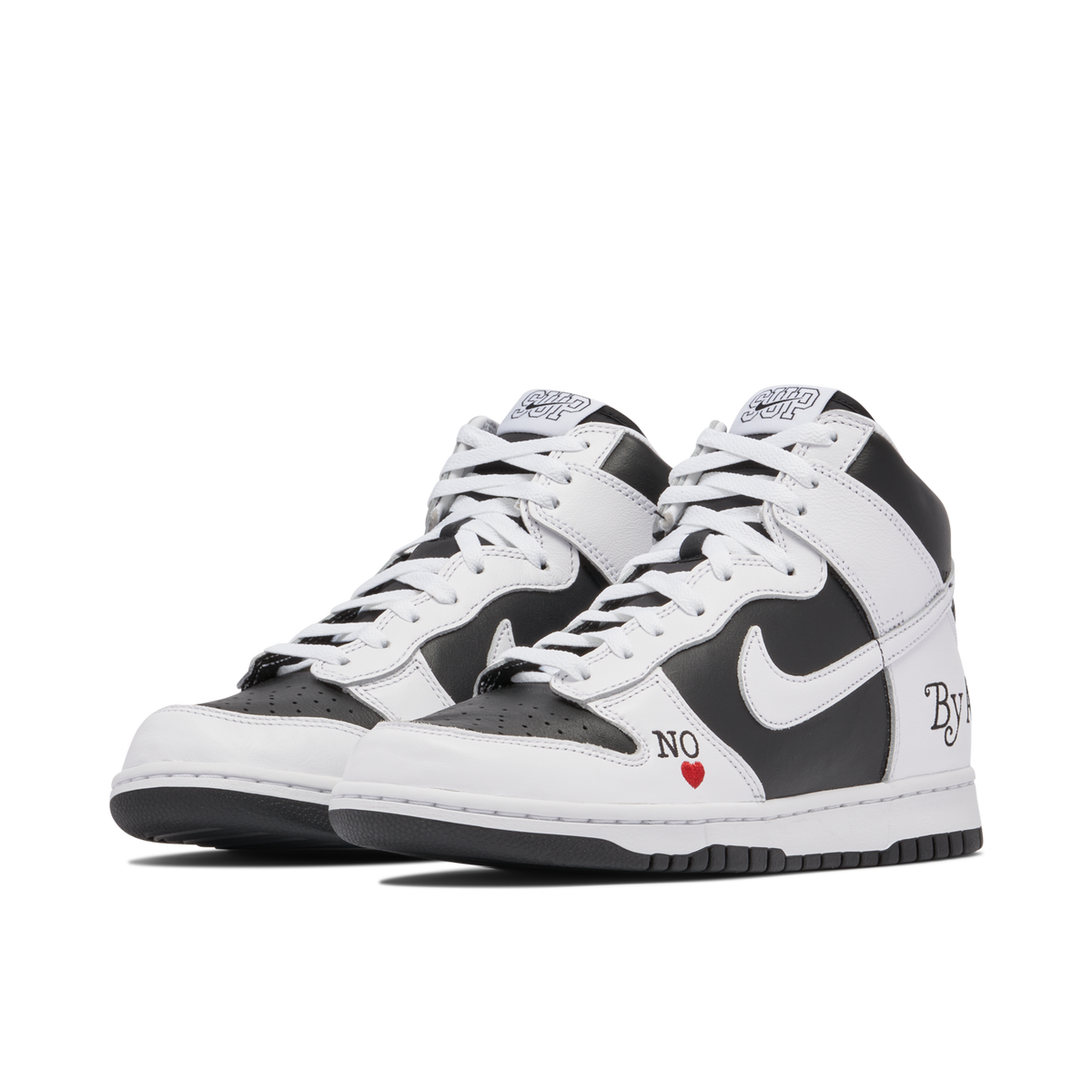 Supreme x Nike SB Dunk High By Any Means Black | DN3741-002 | Laced
