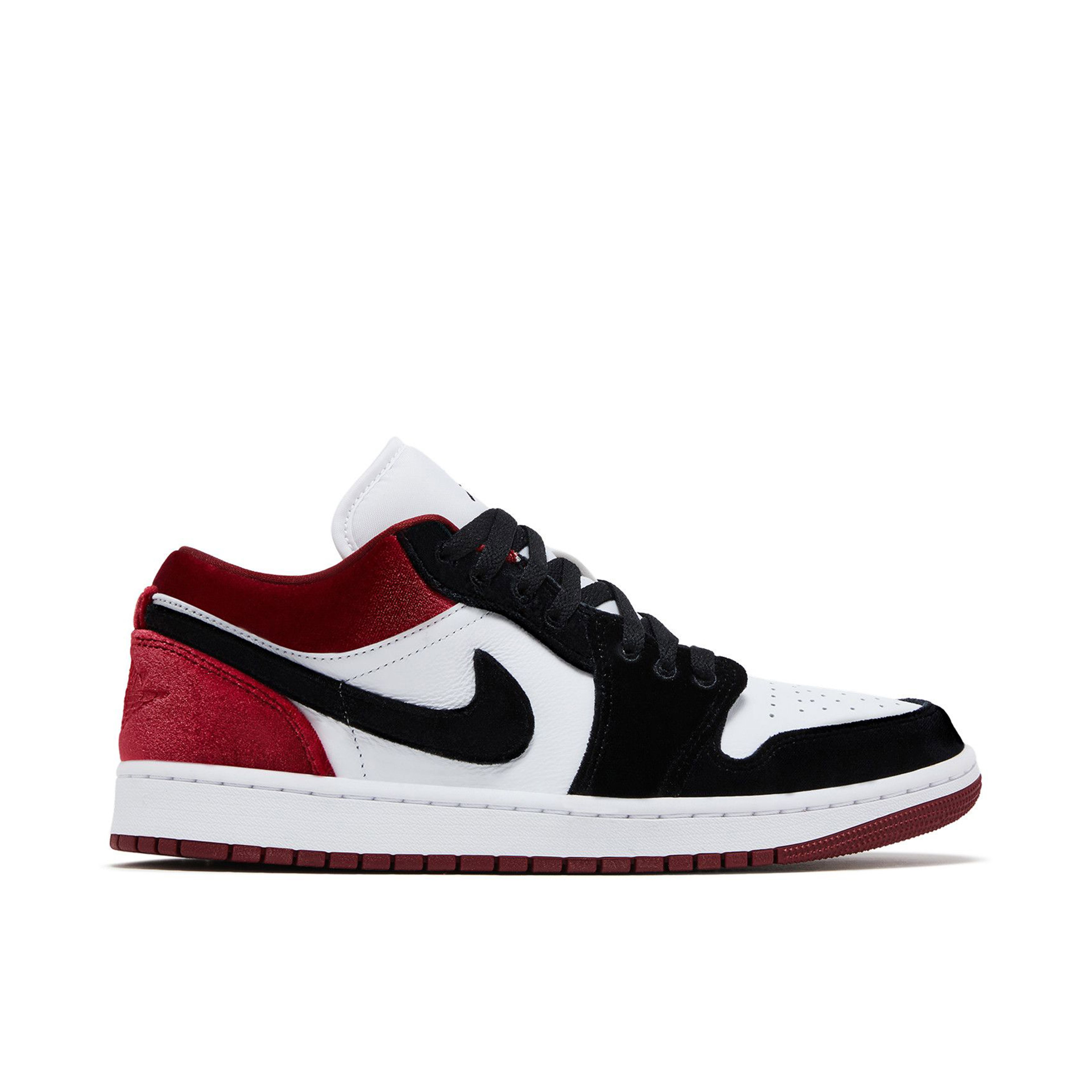 Air Jordan 1 Low SE Velvet Black Toe Womens