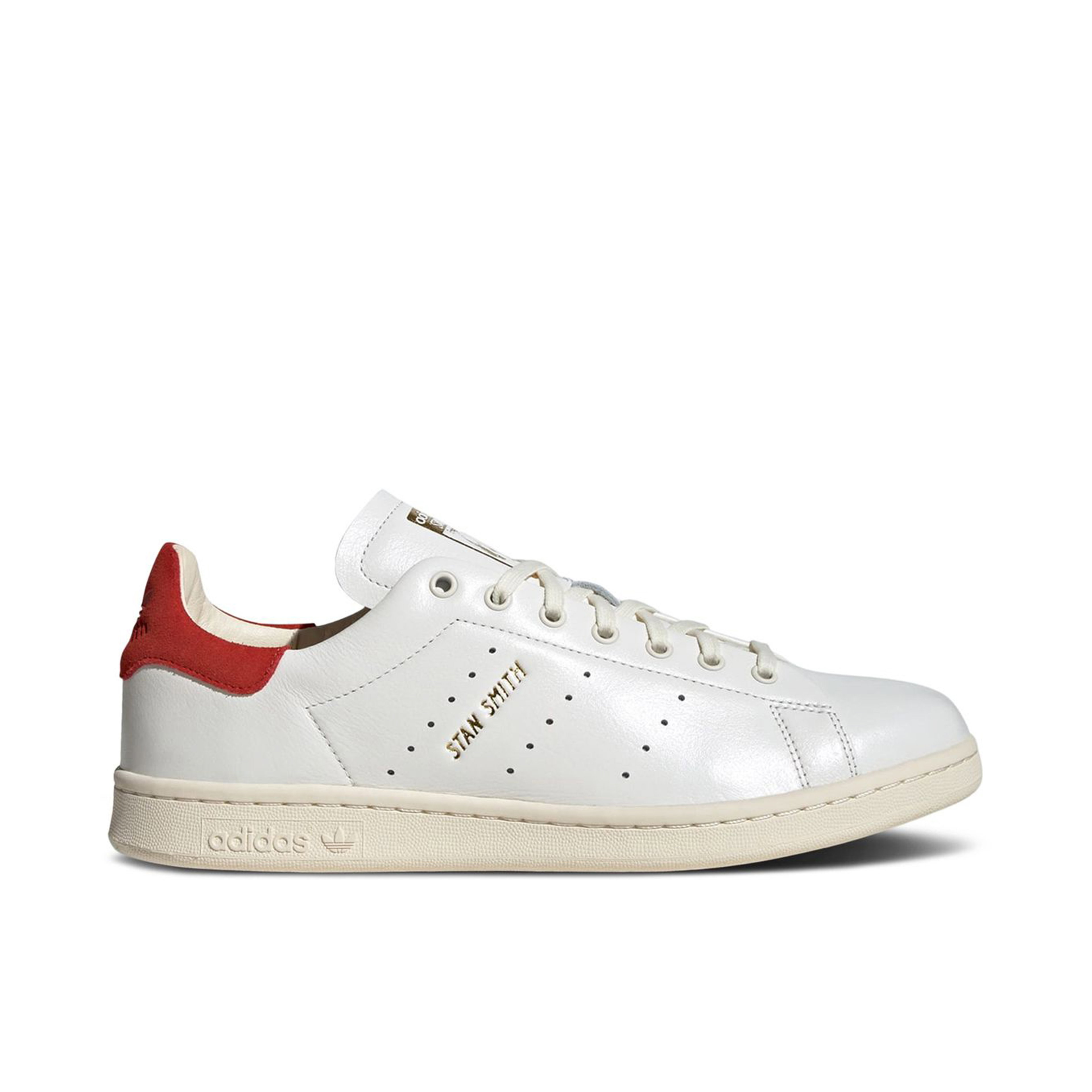 Adidas Stan Smith Lux Cloud White Cream White Red