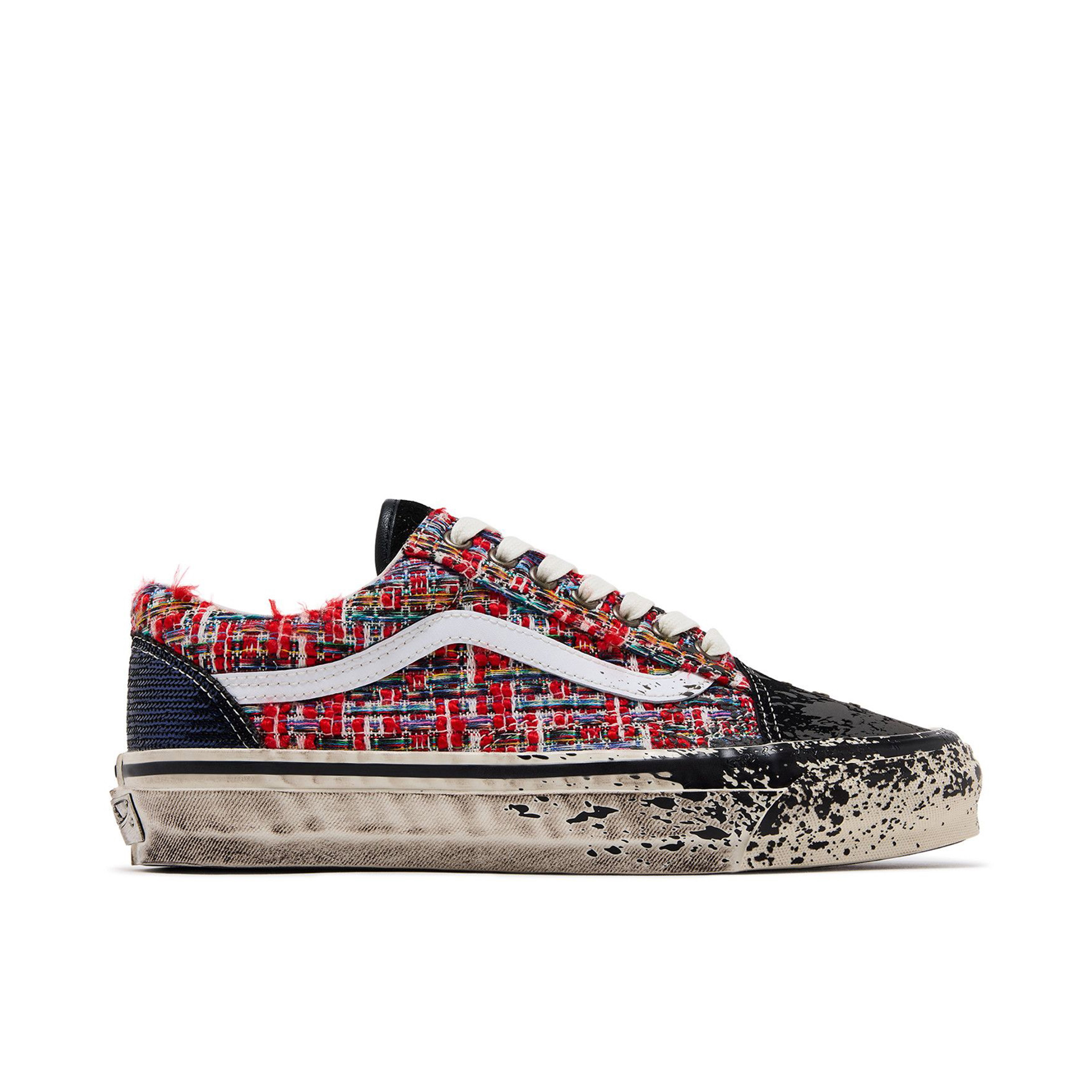 Vans Premium Old Skool Charms Red Black