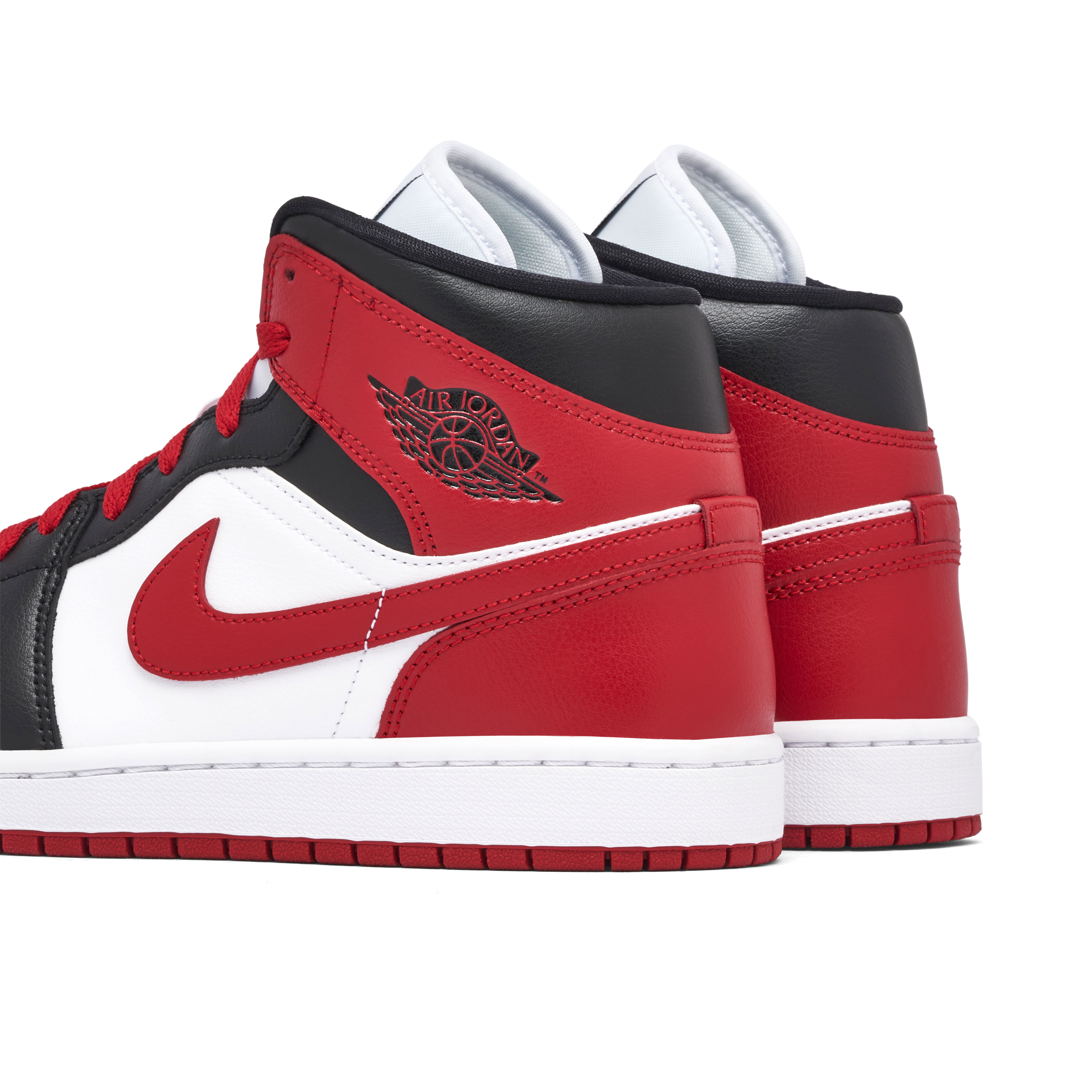 Air Jordan 1 Mid Alternate Bred Toe Womens | BQ6472-079 | Laced