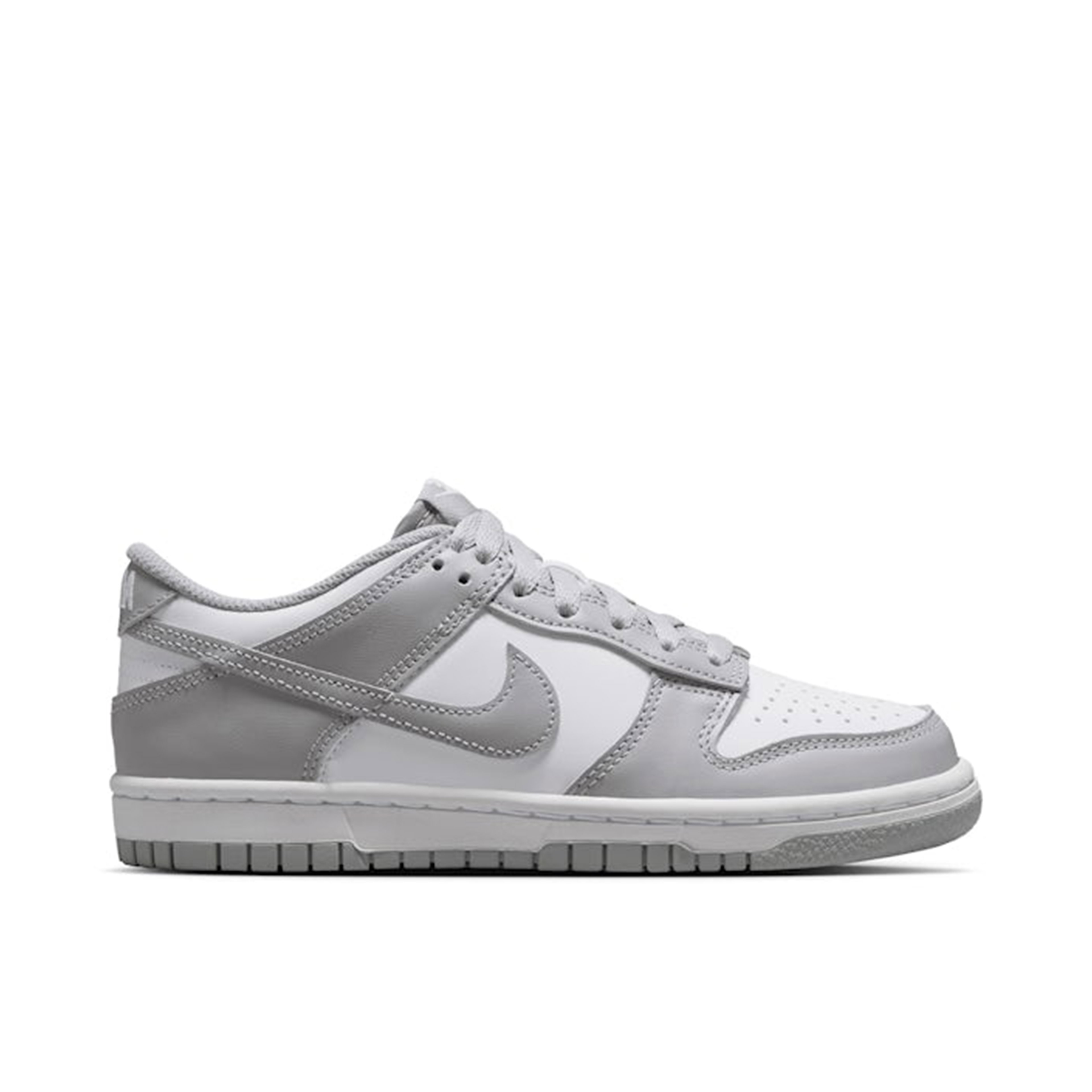 Nike Dunk Low White Light Smoke Grey GS