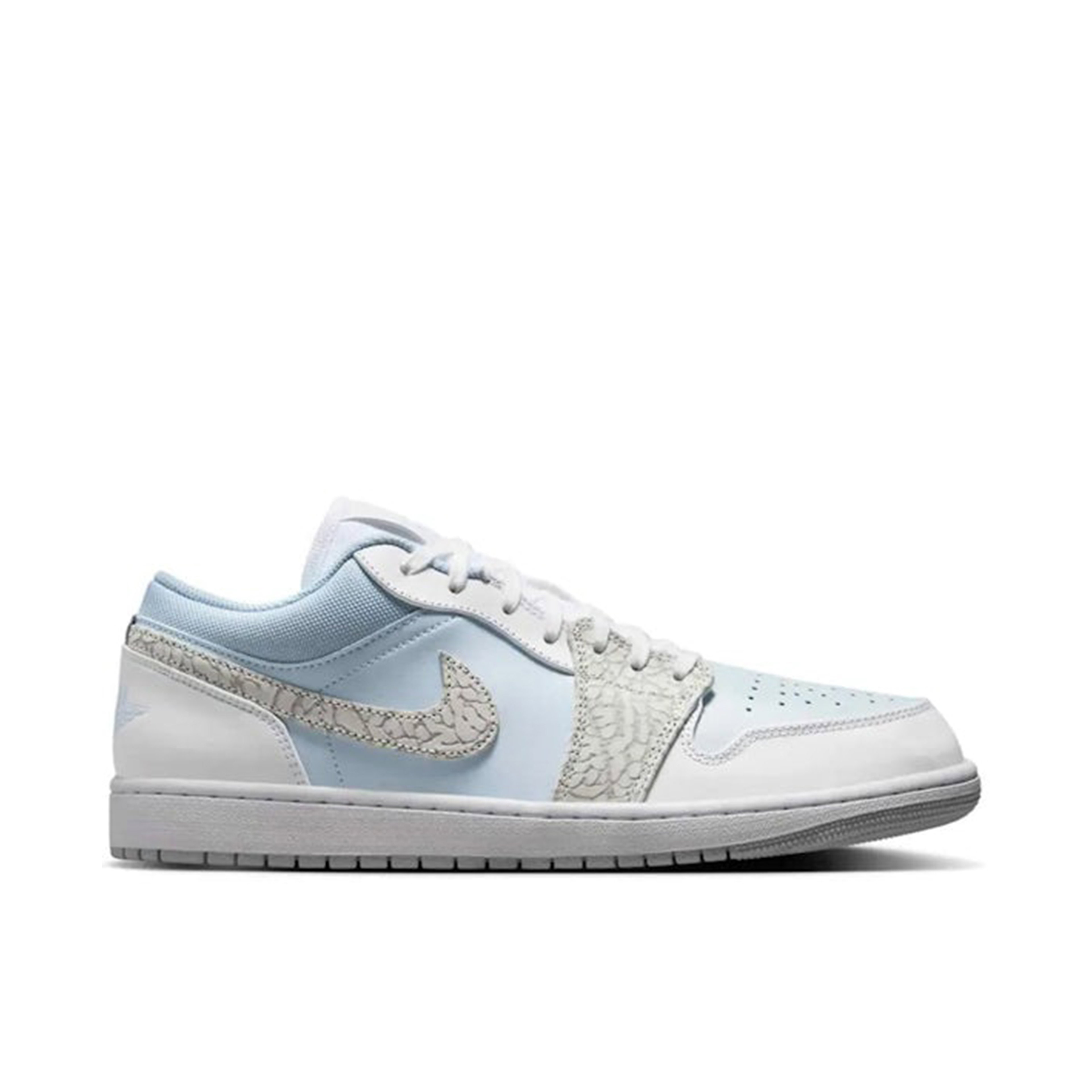 Air Jordan 1 Low SE Blue Tint Elephant Print