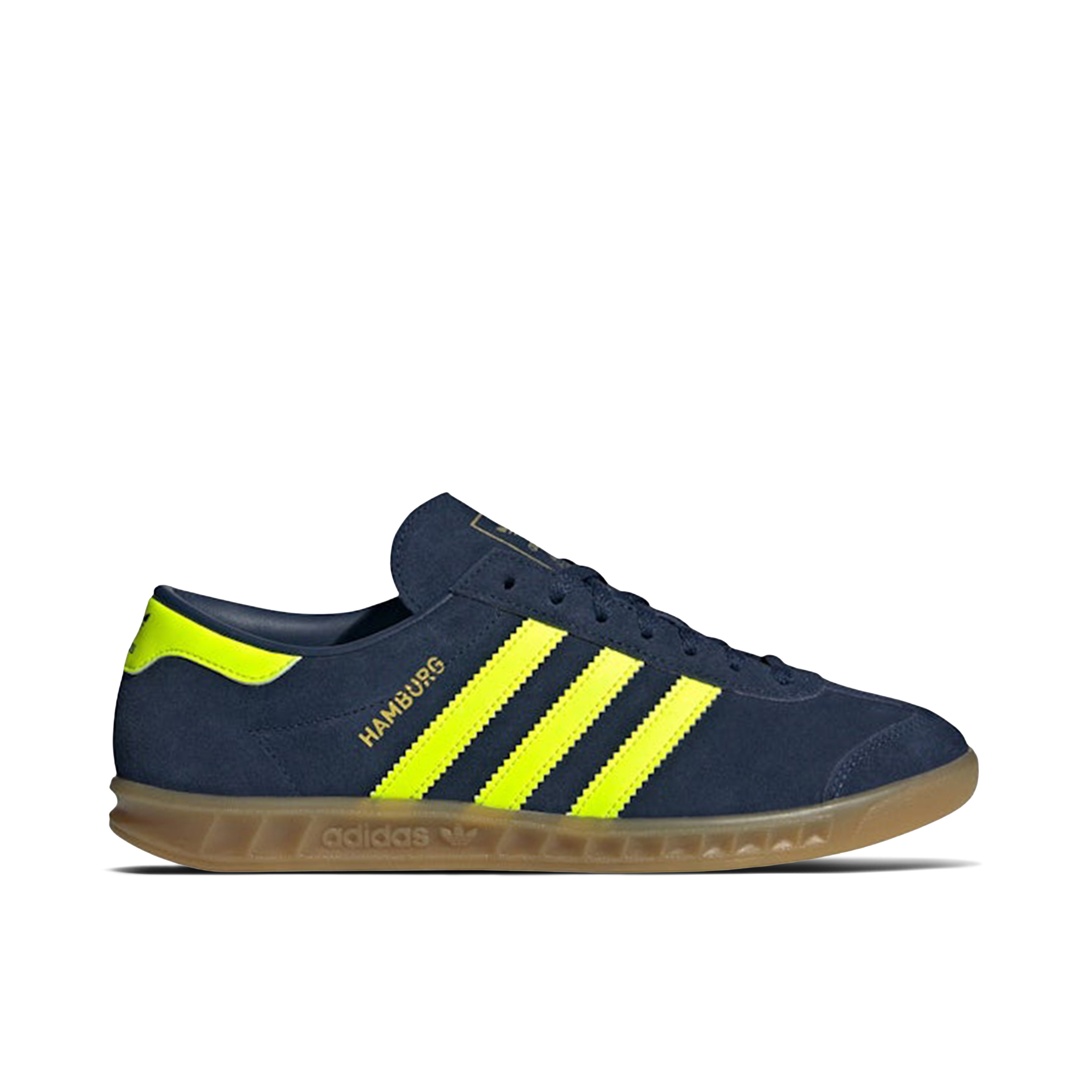 Adidas Hamburg Night Indigo Solar Yellow Gold Metallic