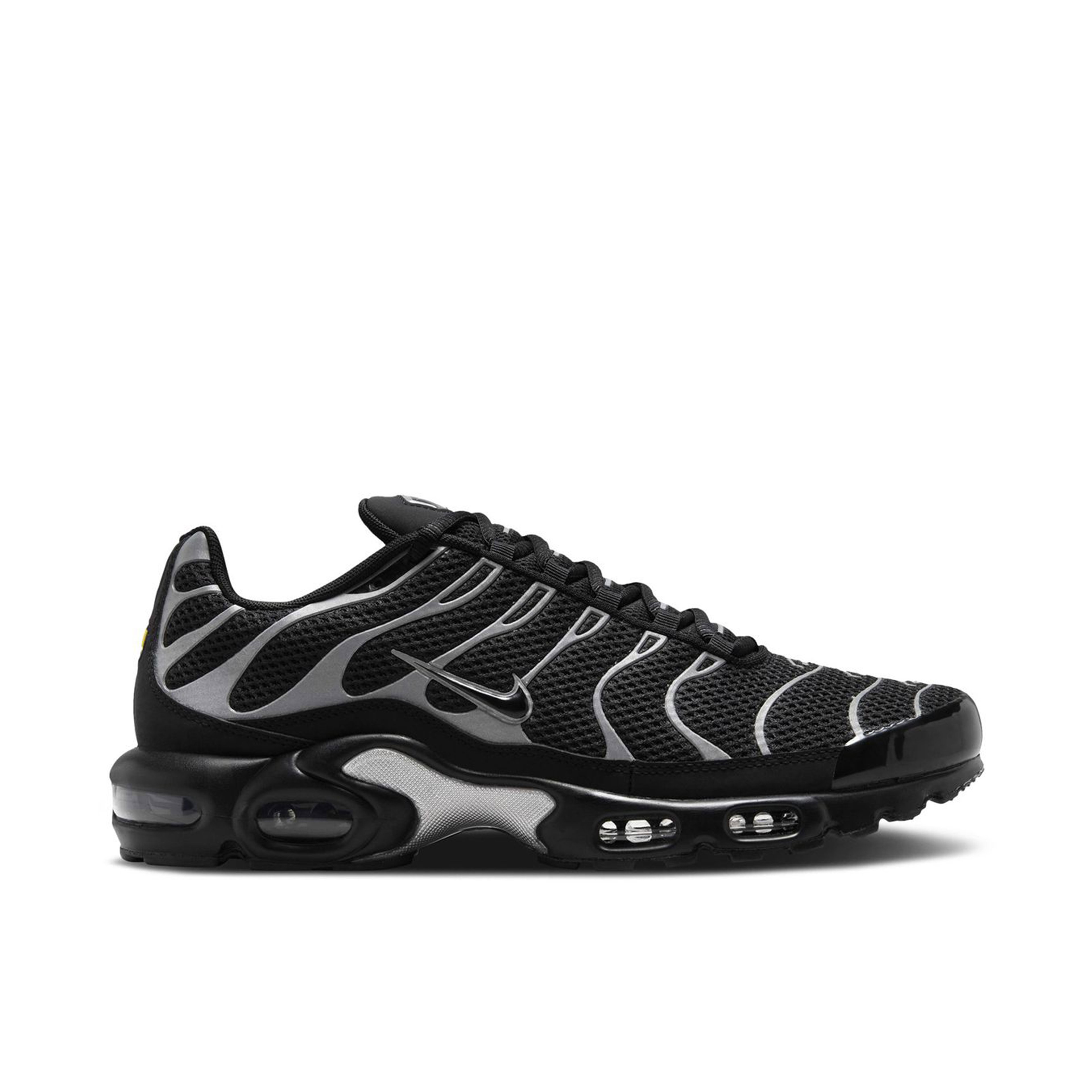 Nike Air Max Plus Premium Black Reflective Silver
