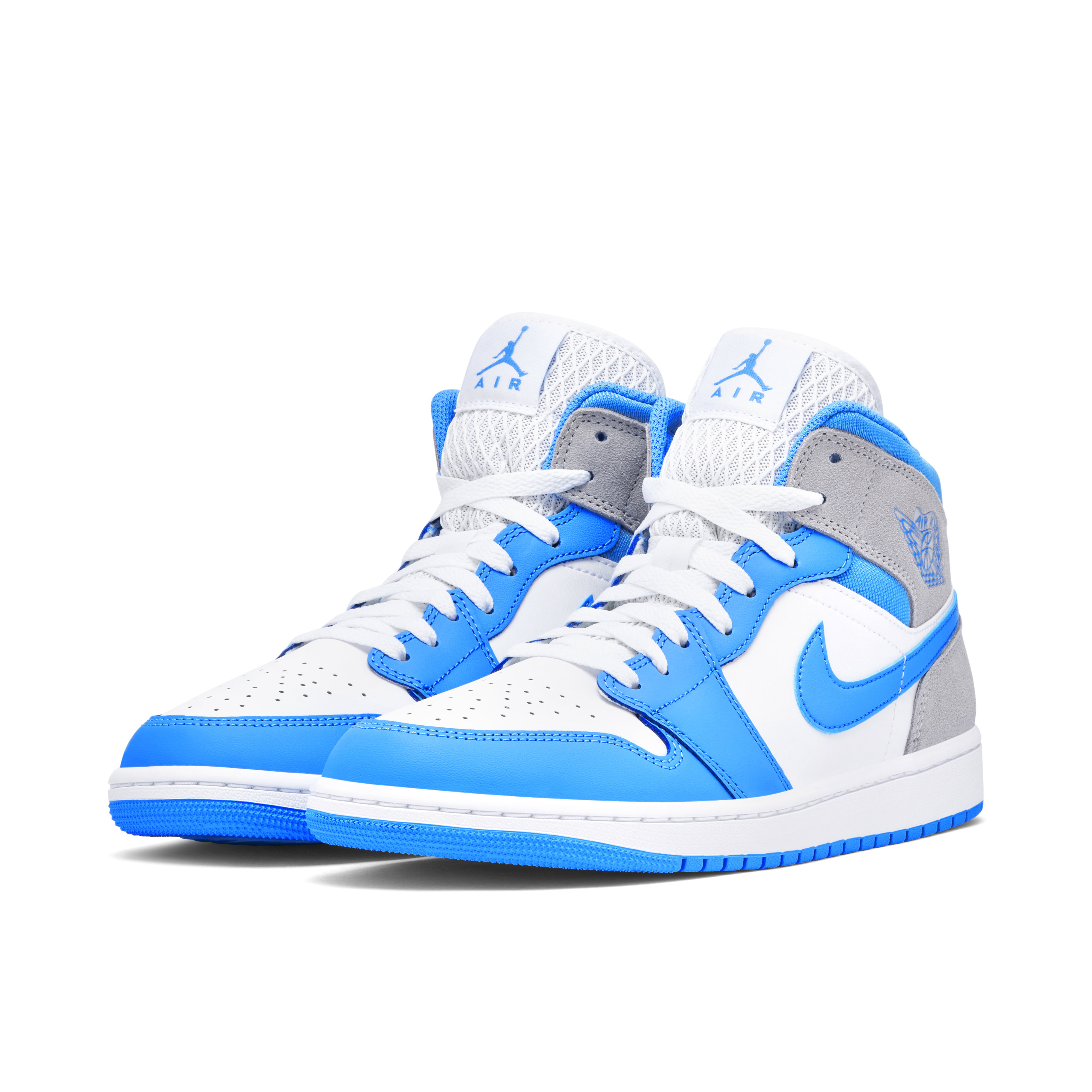 Air Jordan 1 Mid University Blue Grey | DX9276-100 | Laced