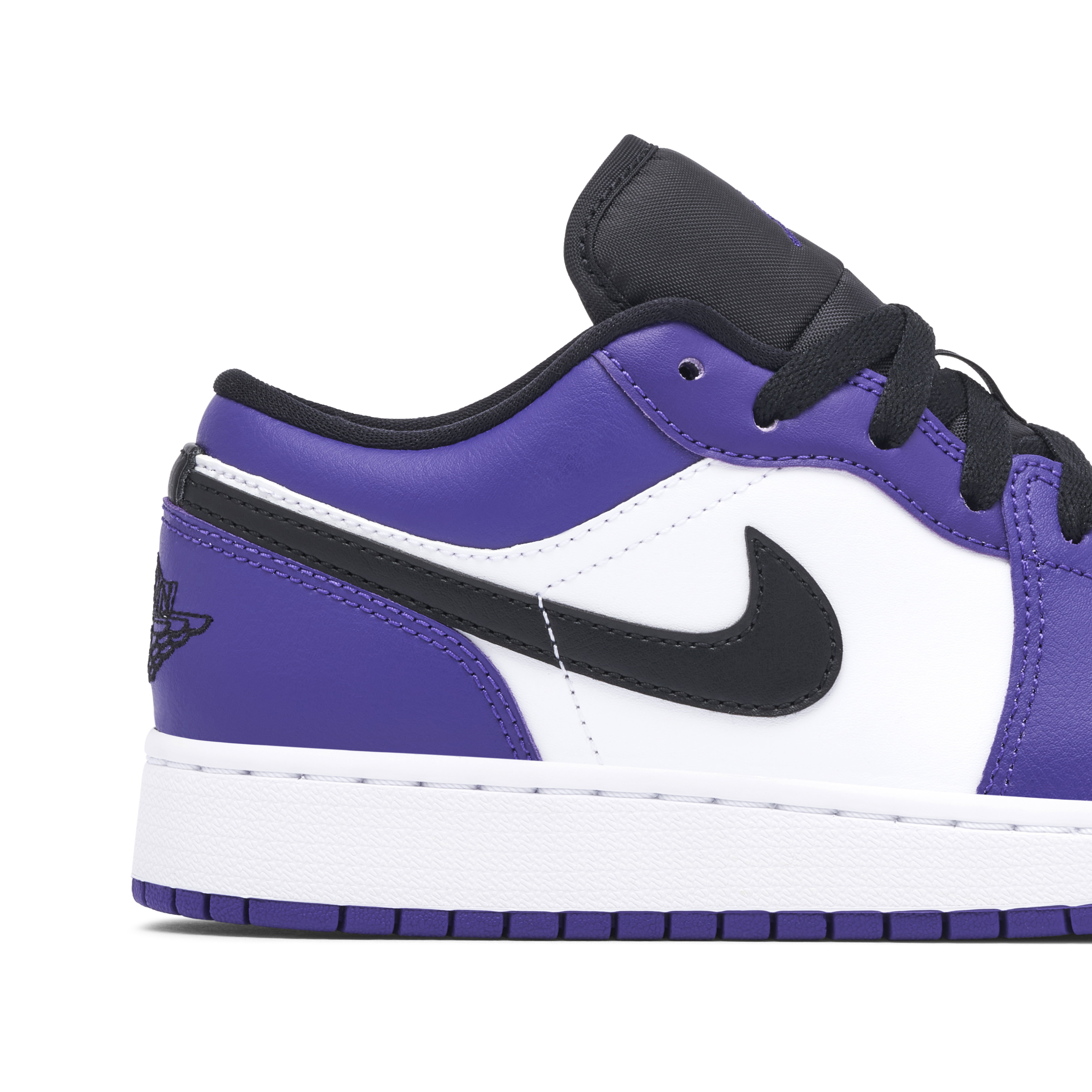 Air Jordan 1 Low GS Court Purple White | 553560-500 | Laced