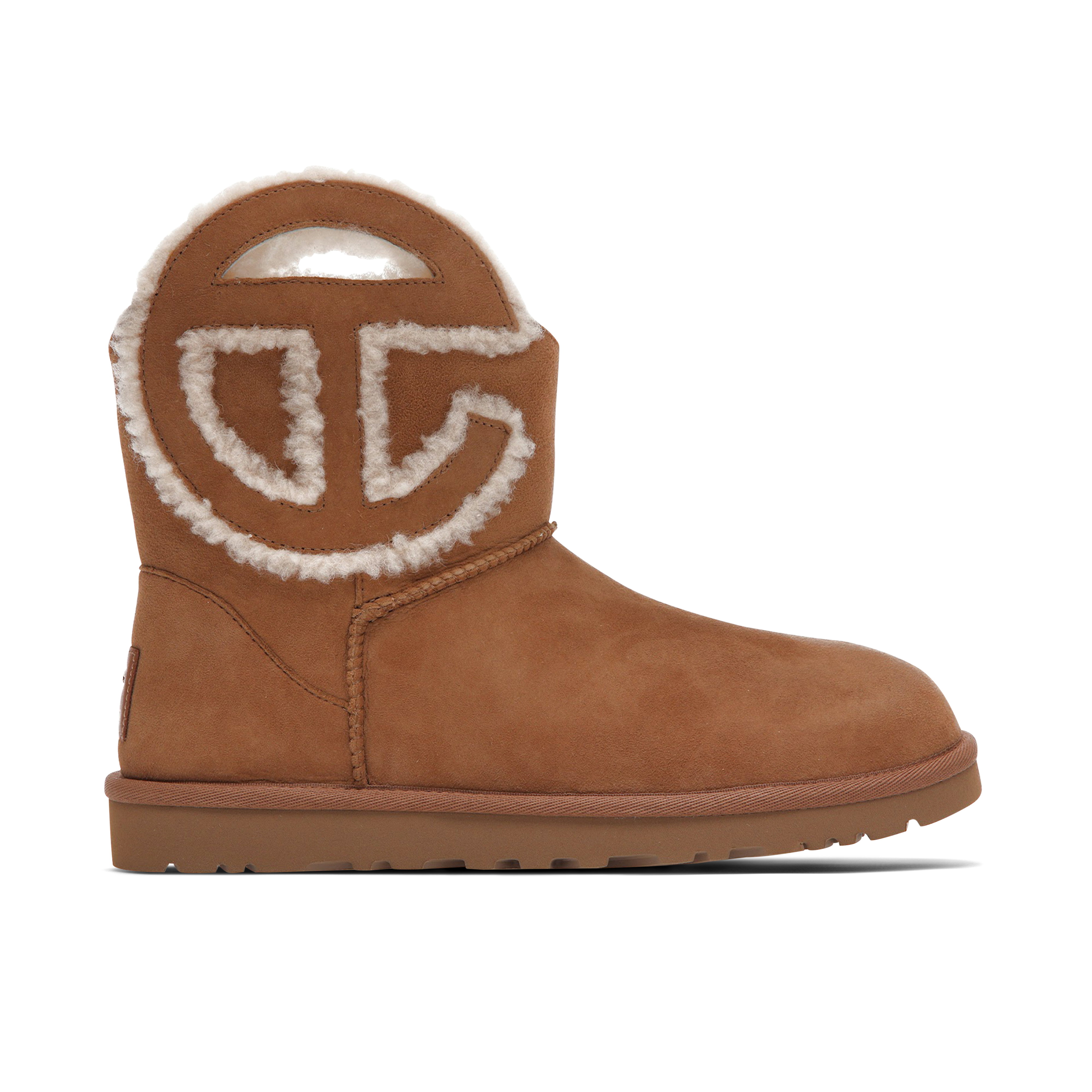 UGG x Telfar Logo Mini Boot Chestnut | 1122991-CHE | Laced