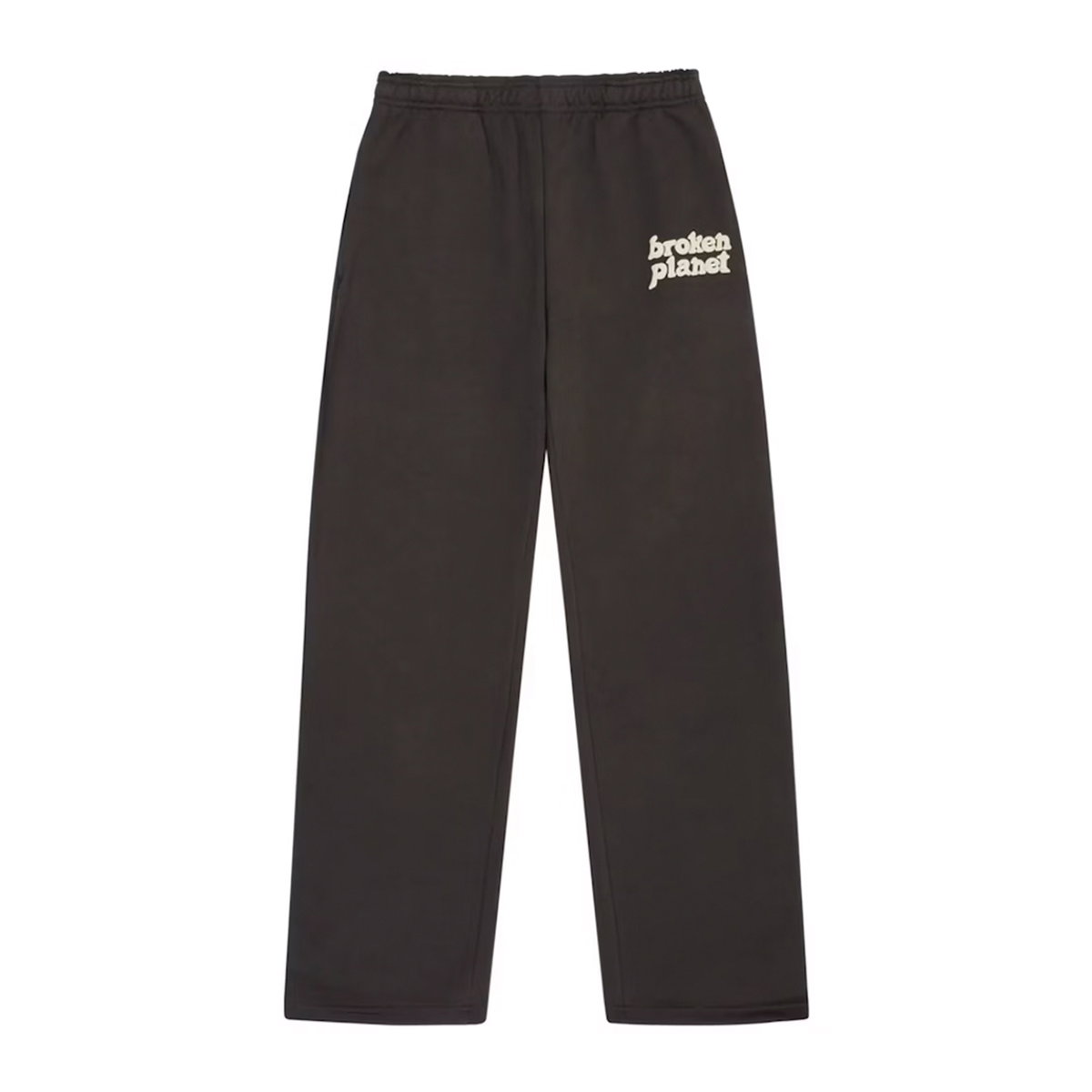 Broken Planet Straight Leg Sweatpants Soot Black | BROKEN-PLANET 