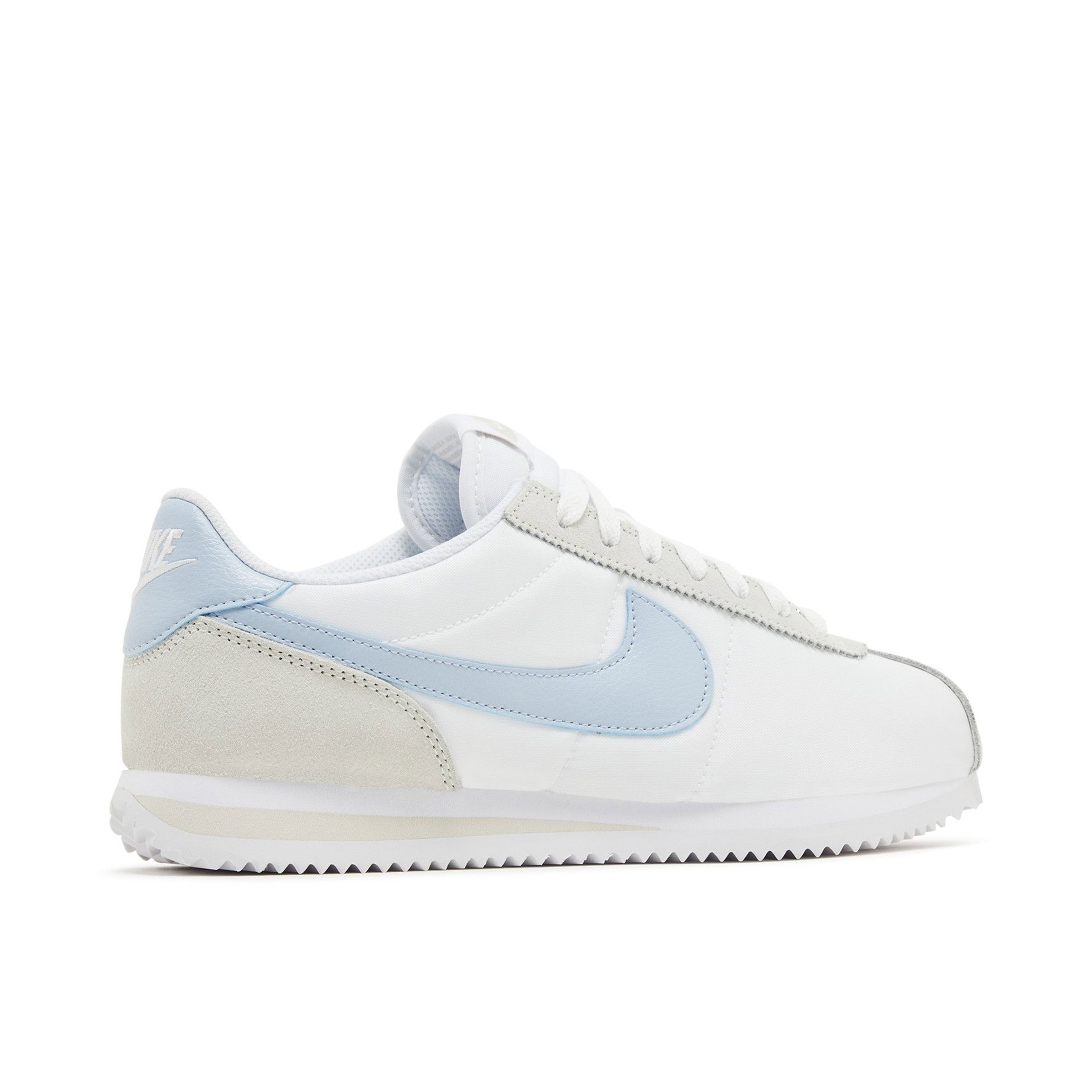 Nike Cortez Textile White Light Orewood Brown Summit White Light Armory Blue Womens