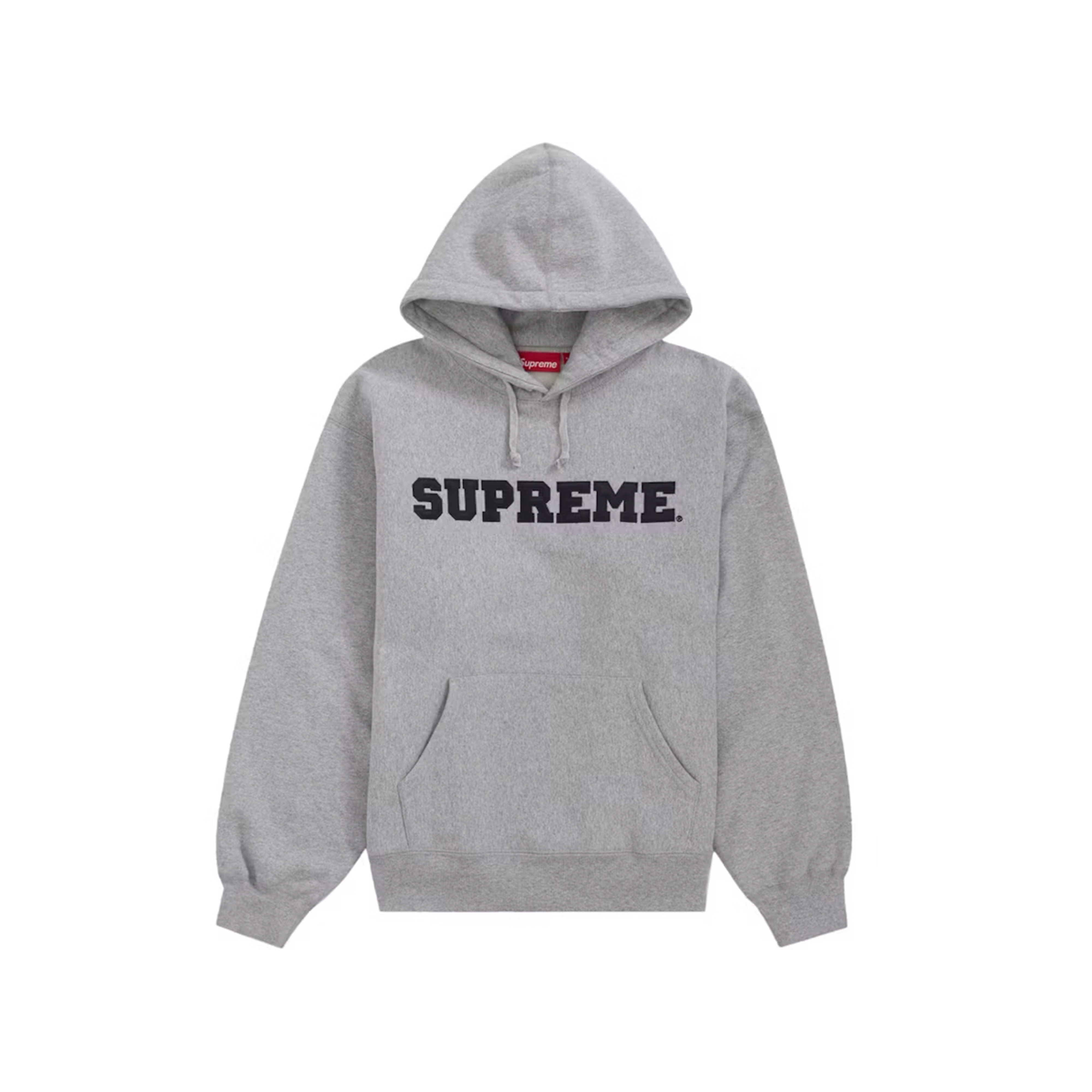 Supreme Collegiate Hooded Sweatshirt Heather Grey | SUPREME-00401 Supreme Collegiate Hooded Sweatshirt Heather Grey | SUPREME-00401