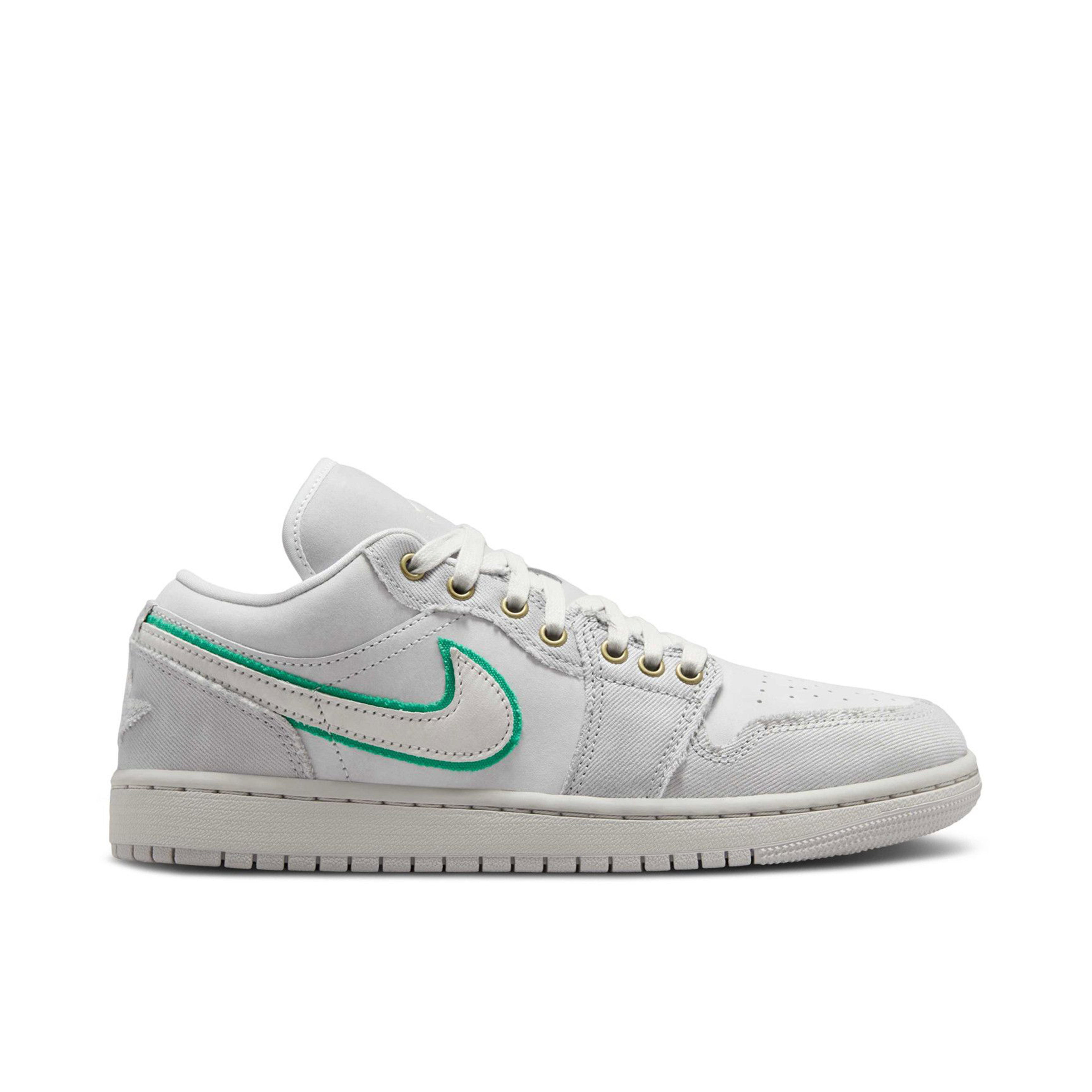 Air Jordan 1 Low SE Distressed Light Smoke Grey Womens