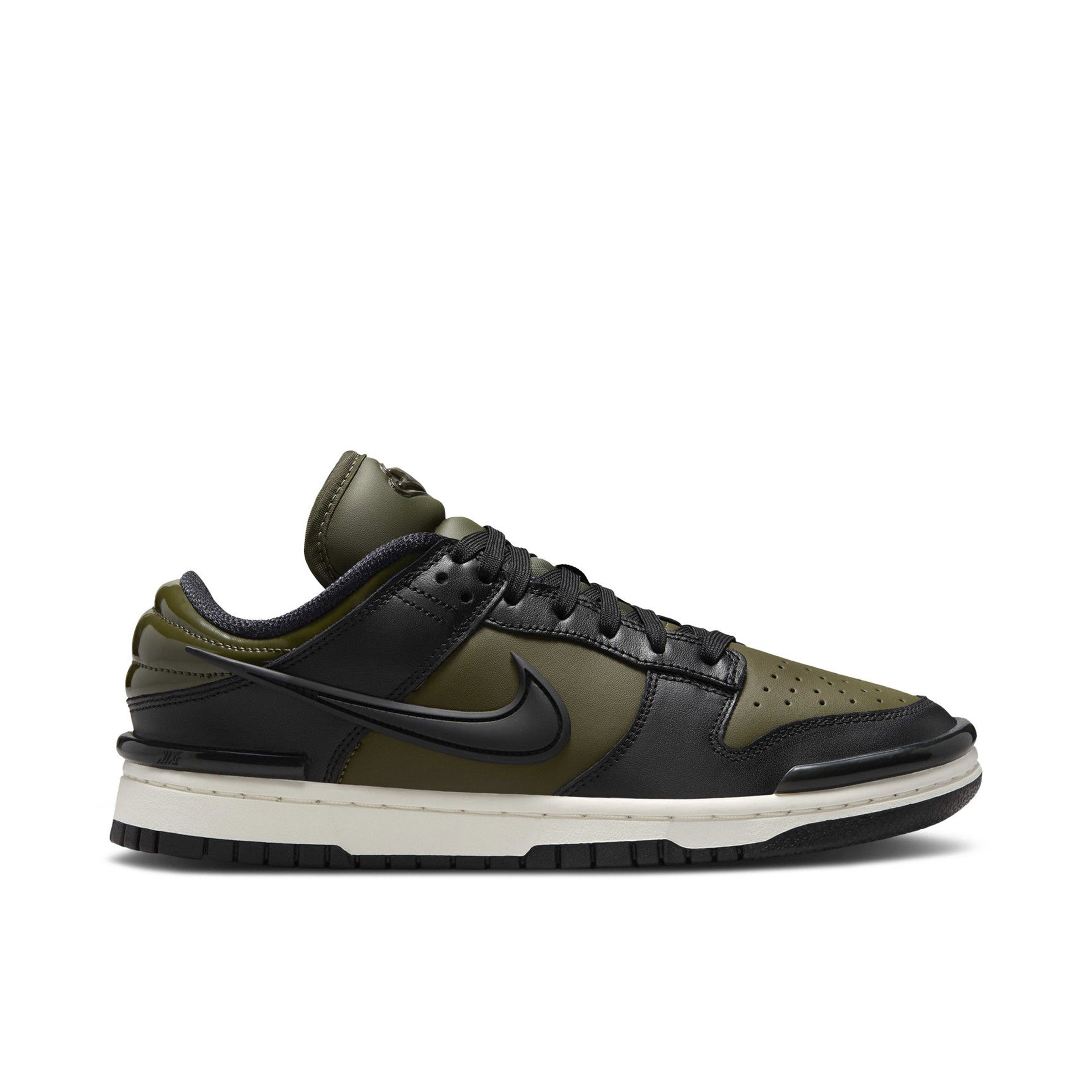 Nike Dunk Low Twist Army Khaki Black Womens