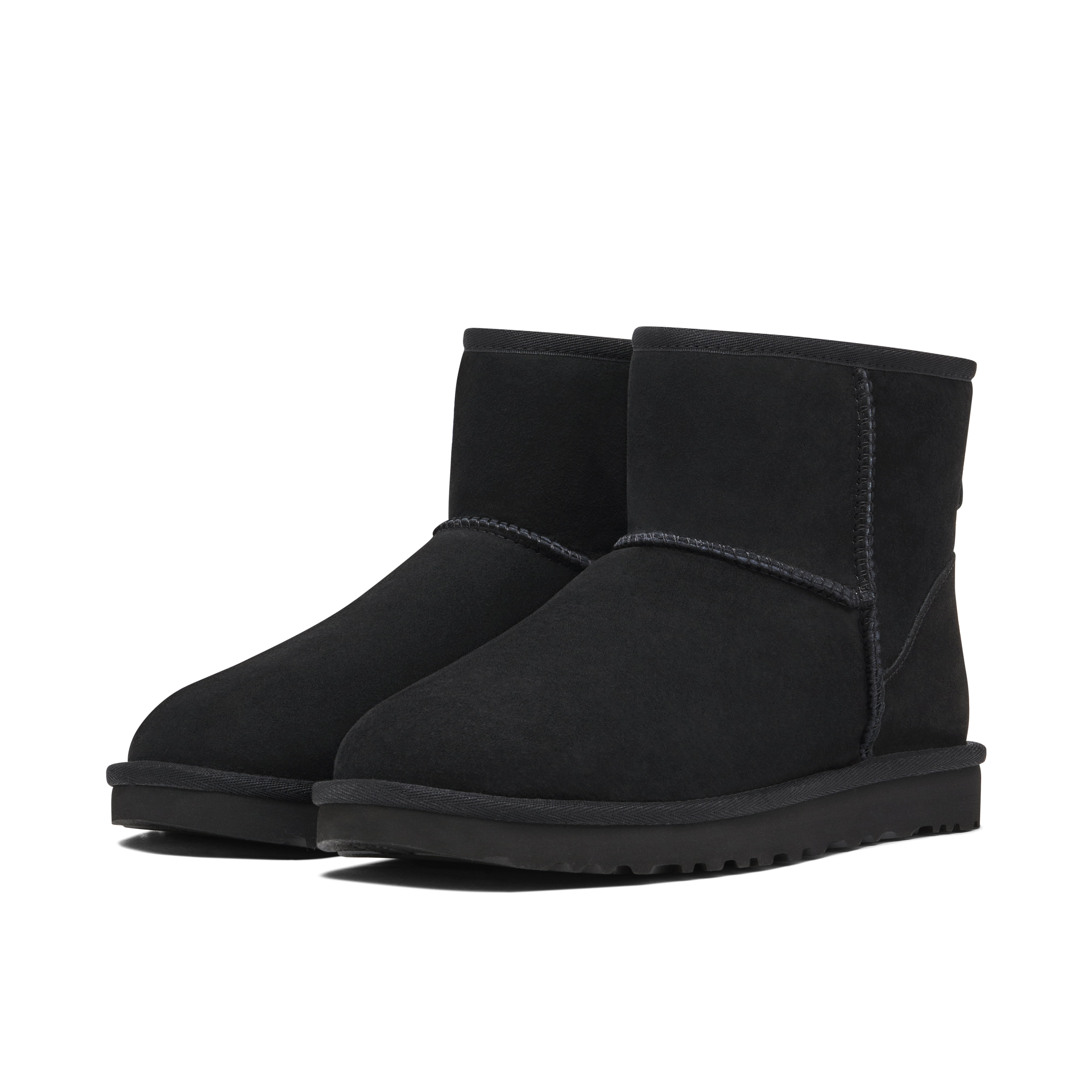 【新品未使用】UGG W CLASSIC MINI II ブラック 7 UGG Classic Mini II Boot Black Womens | 1016222-BLK | Laced