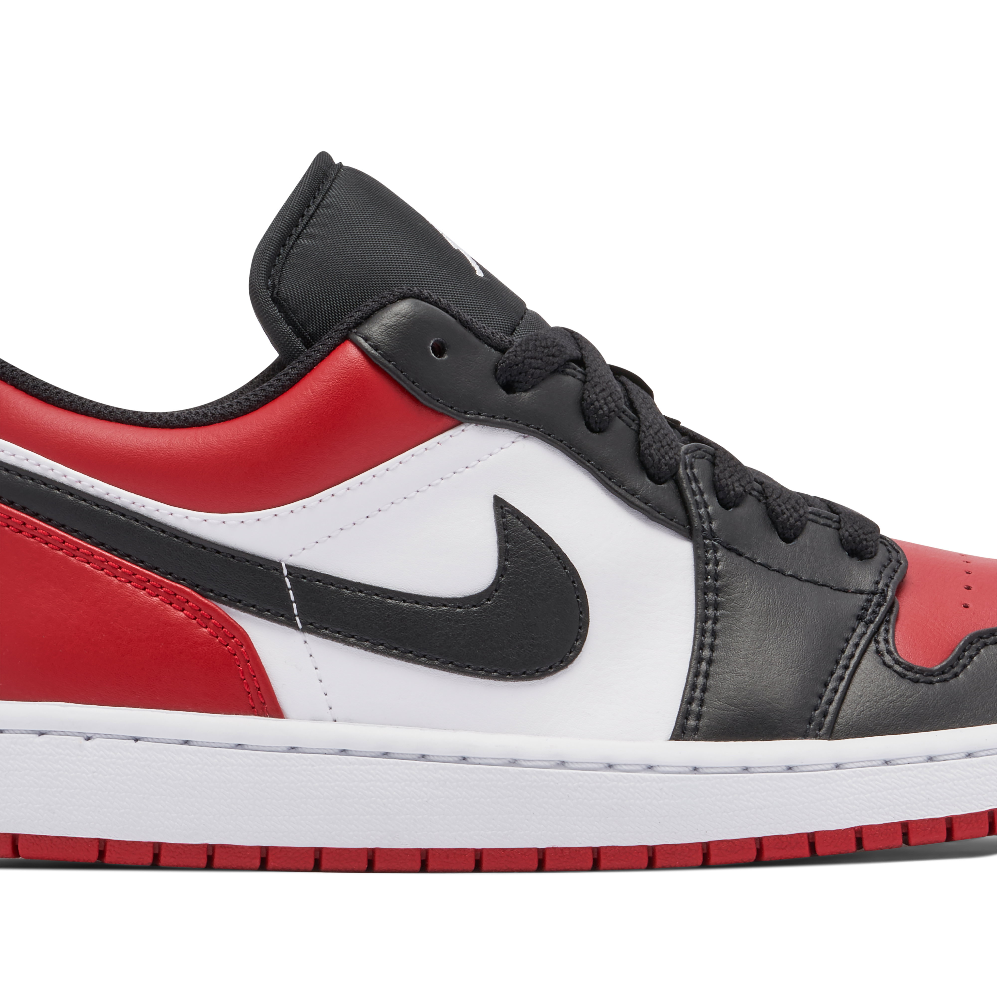 Air Jordan 1 Low Bred Toe | 553558-612 | Laced Air Jordan 1 Low Bred Toe | 553558-612 | Laced