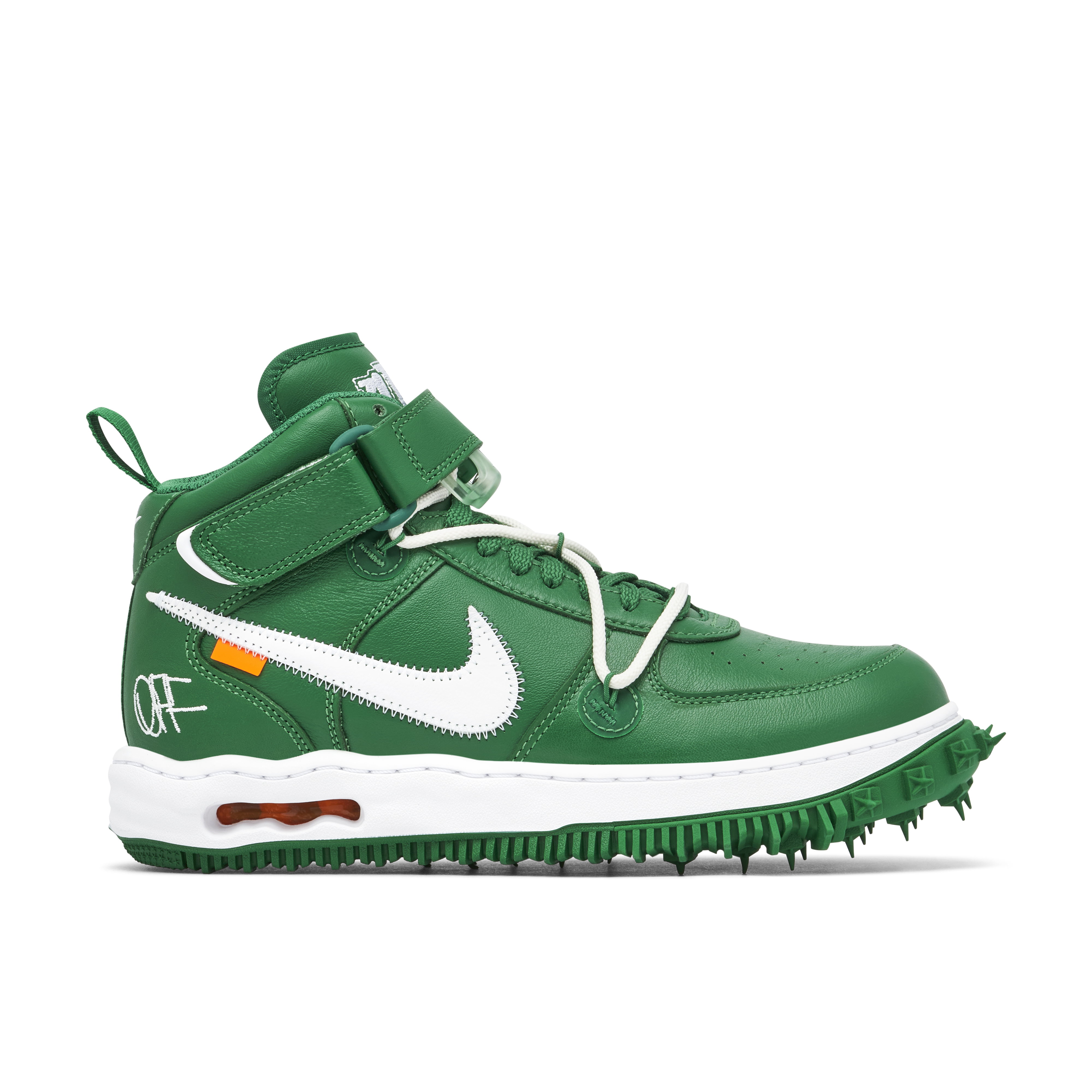 Nike Air Force 1 Mid x Off-White Pine Green | DR0500-300 | Laced Nike Air Force 1 Mid x Off-White Pine Green | DR0500-300 | Laced