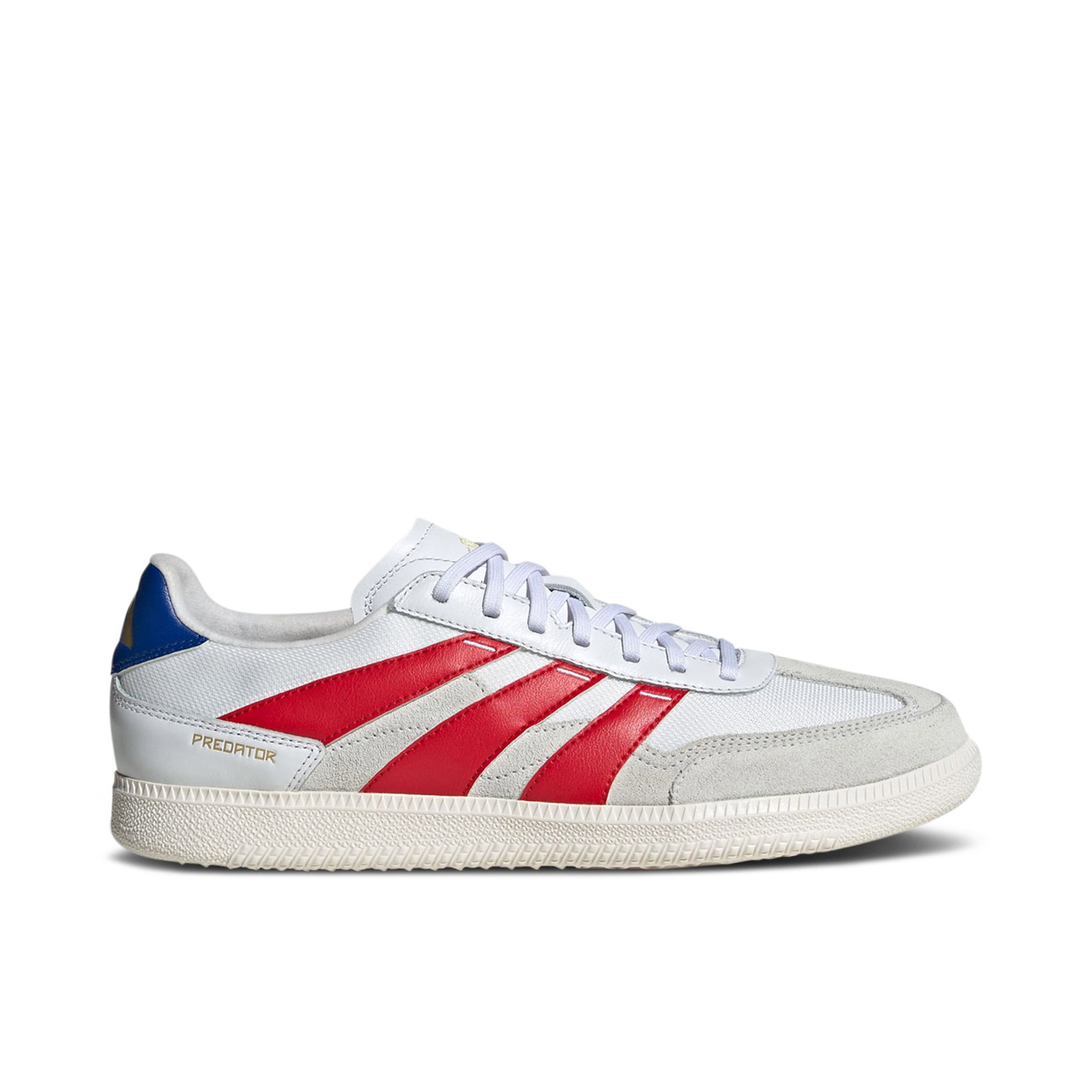 Adidas Predator 24 League Low Freestyle Cloud White Better Scarlet Royal Blue