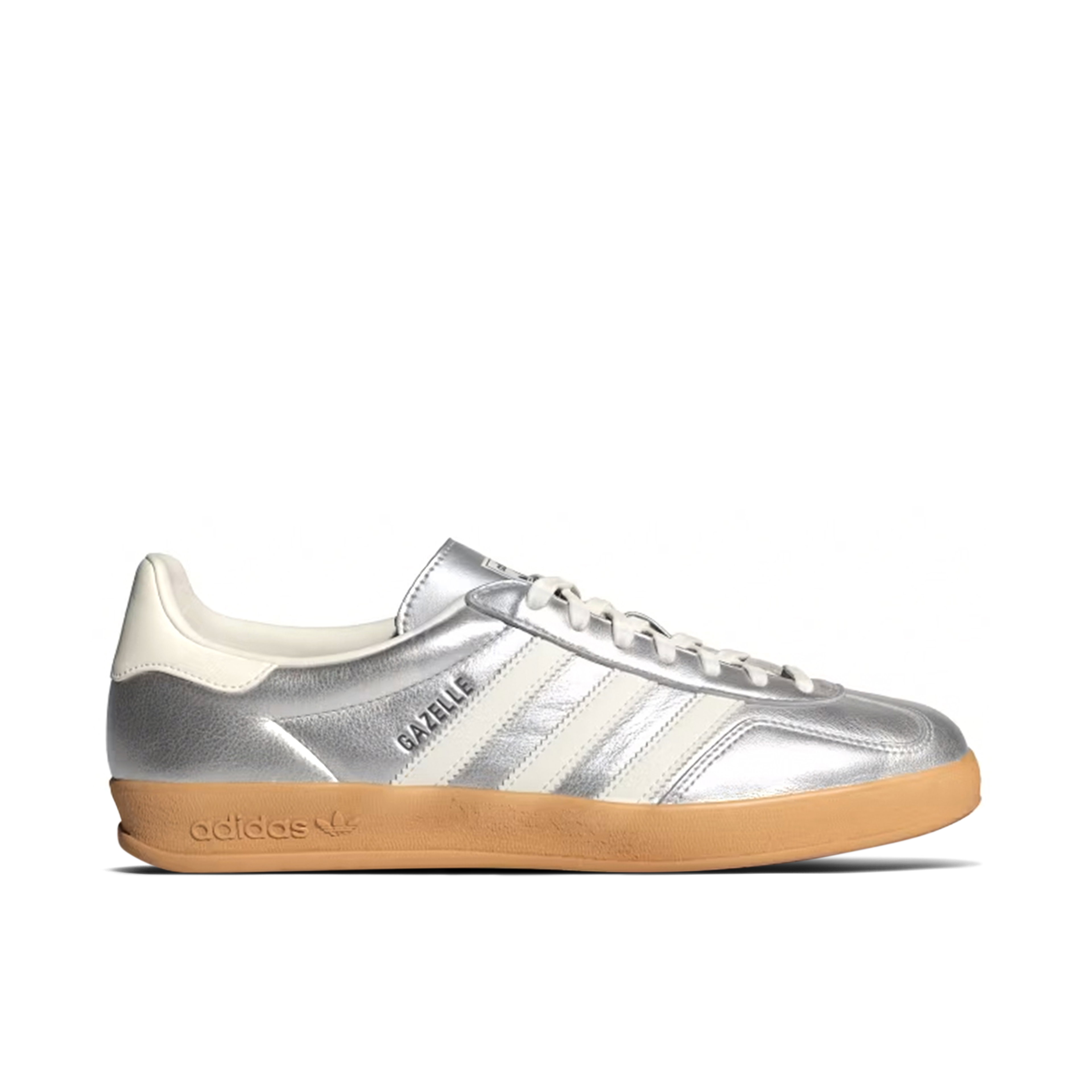 Adidas Gazelle Indoor Silver Metallic Core White