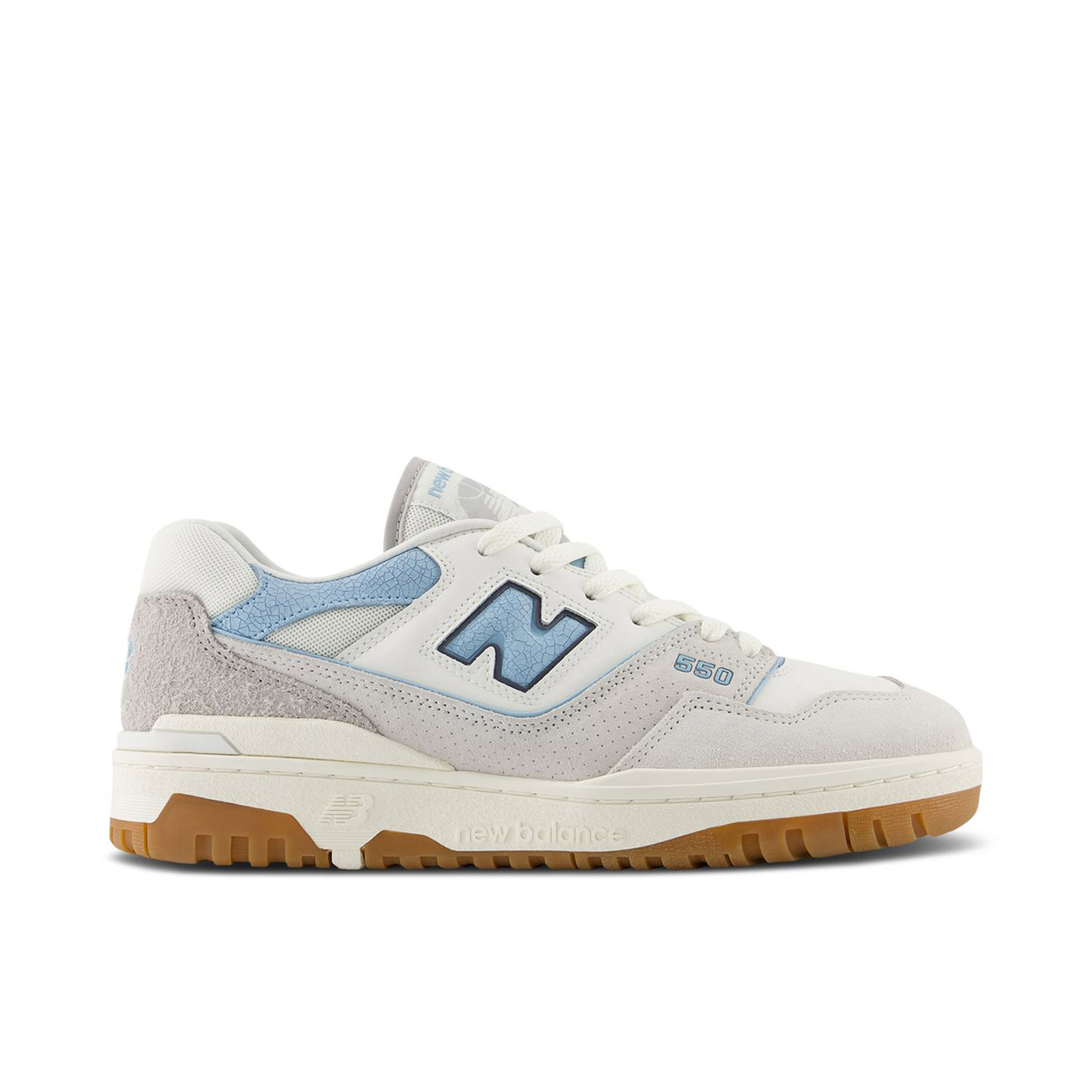 New Balance 550 White University Blue Grey Gum