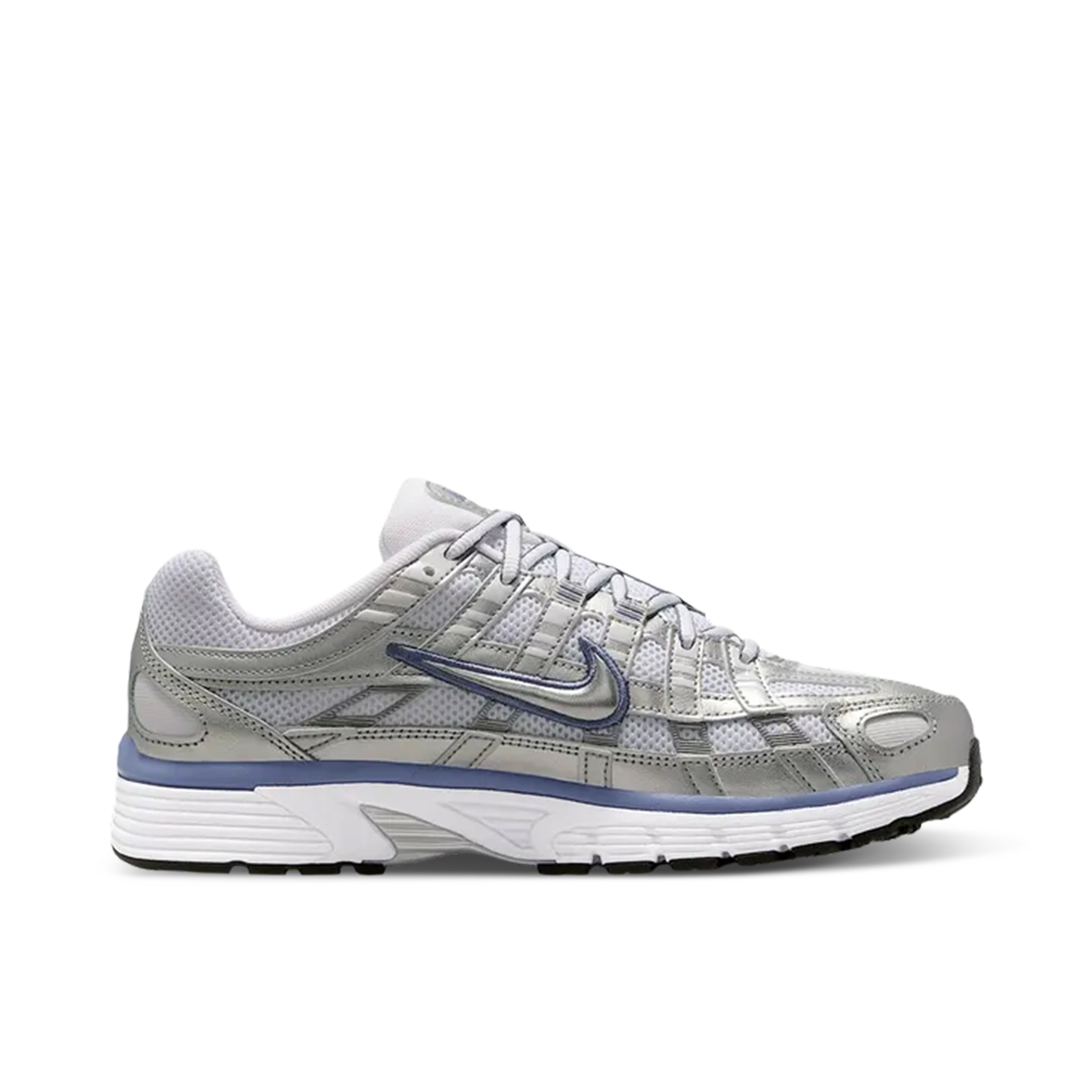 Nike P-6000 Metallic Silver World Indigo Womens