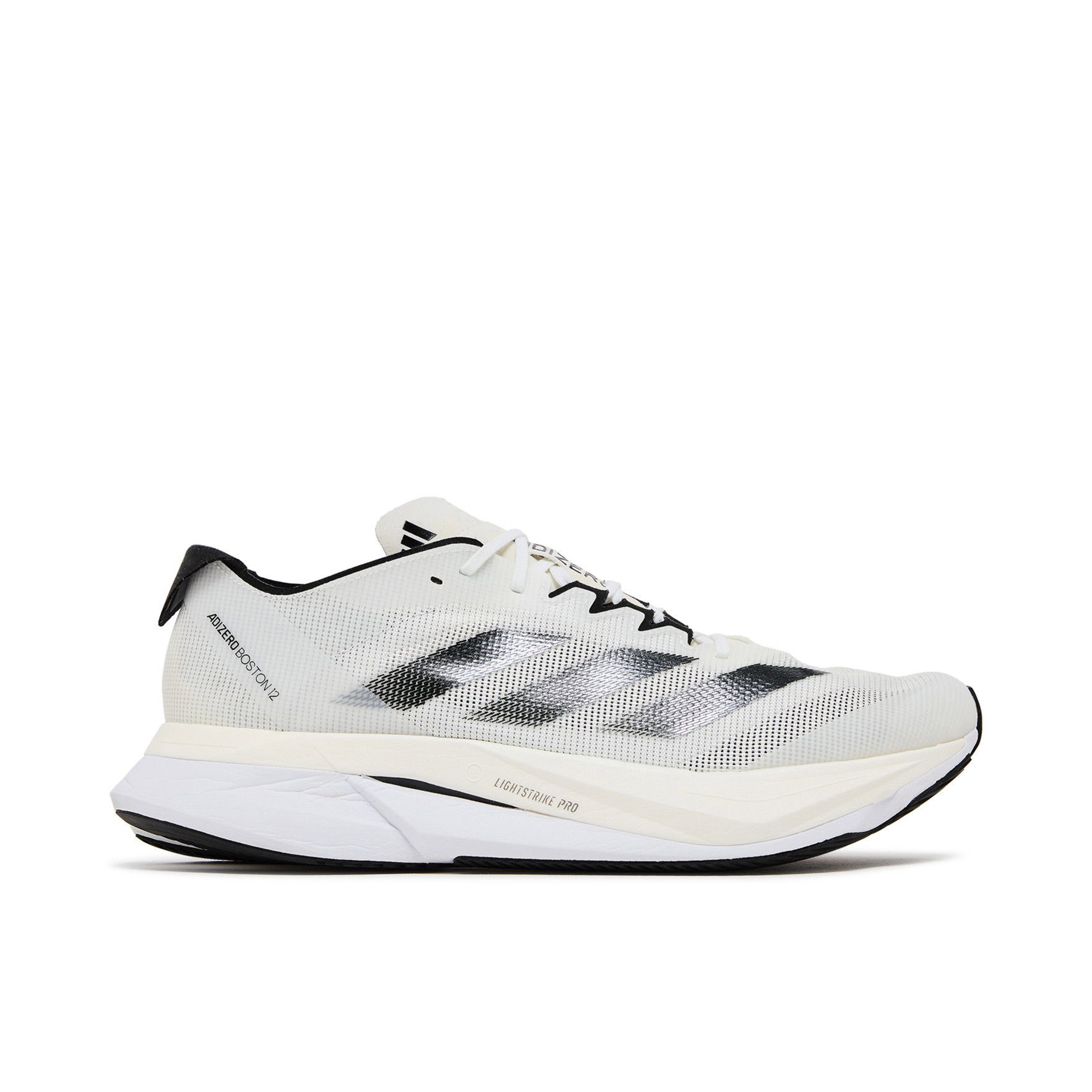 Adidas Adizero Boston 12 Cloud White Core Black Night Metallic