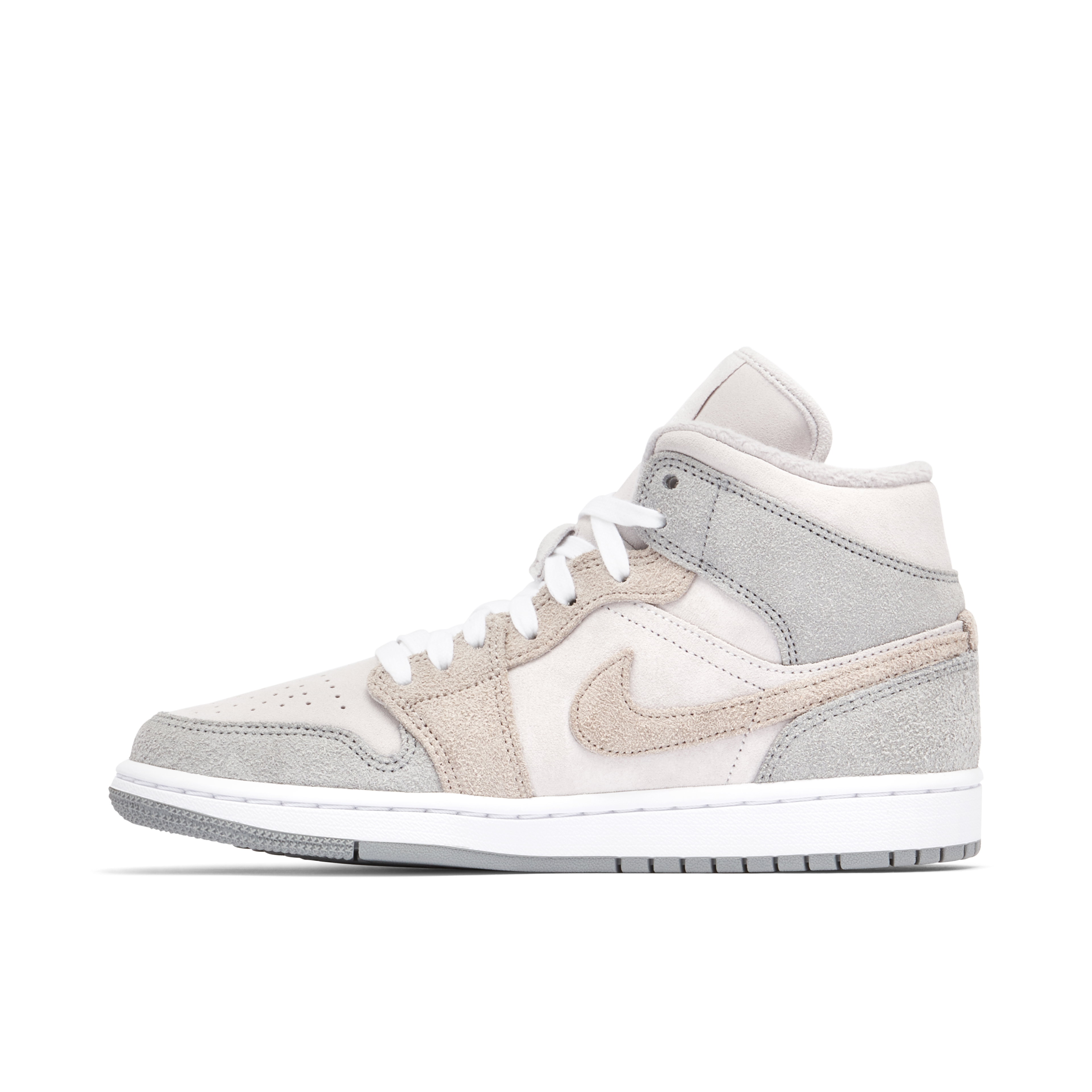 Air Jordan 1 Mid SE Particle Grey Womens